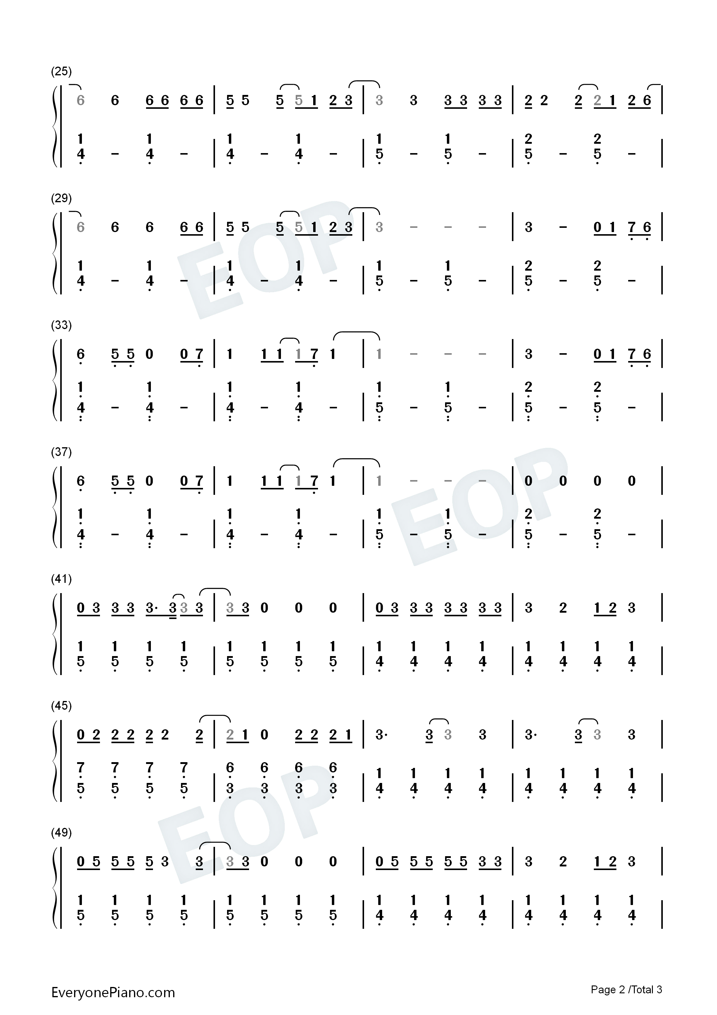 Afterglow钢琴简谱_Ed_Sheeran演唱