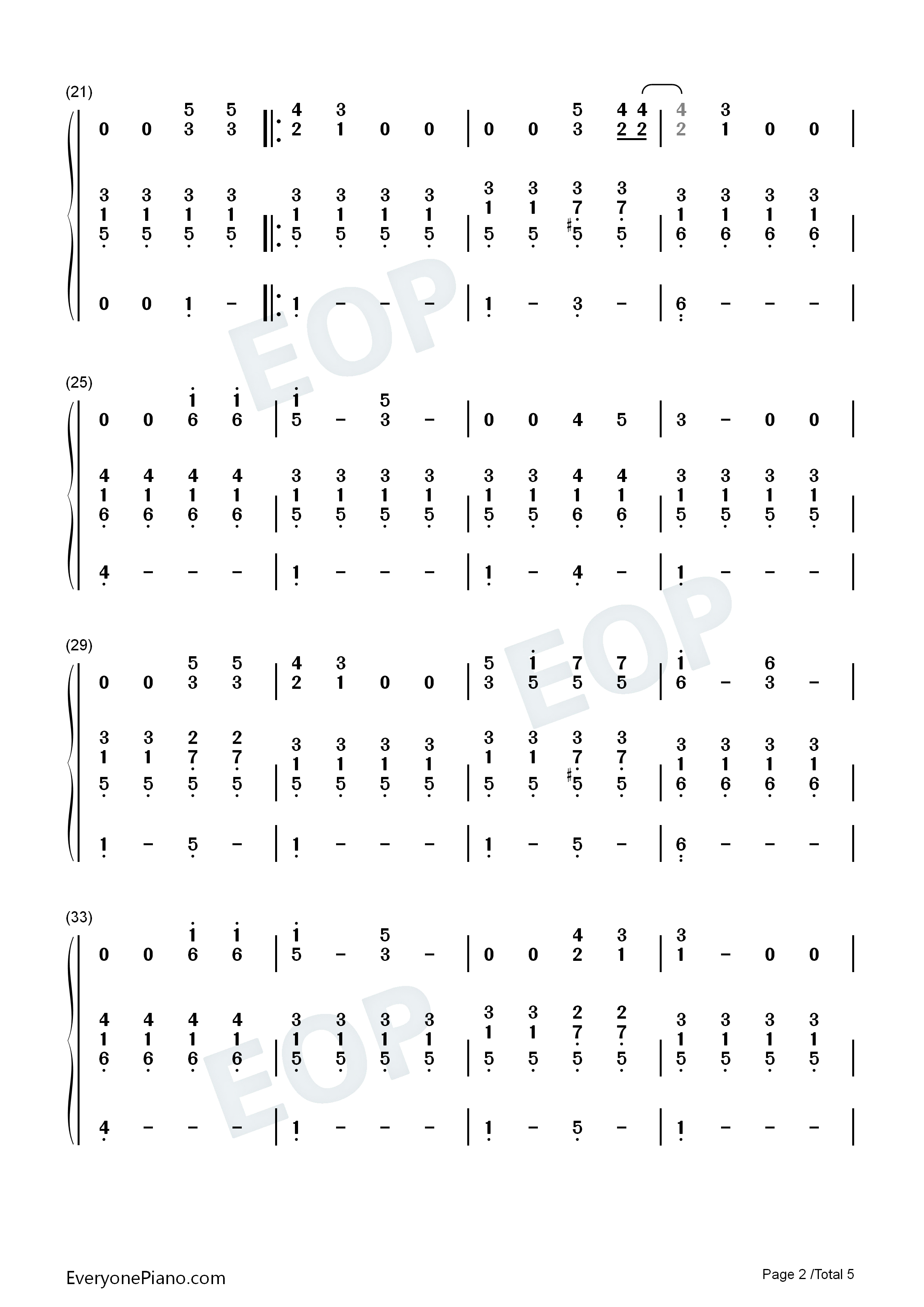 Merry_Christmas_Everyone钢琴简谱_Shakin'_Stevens演唱