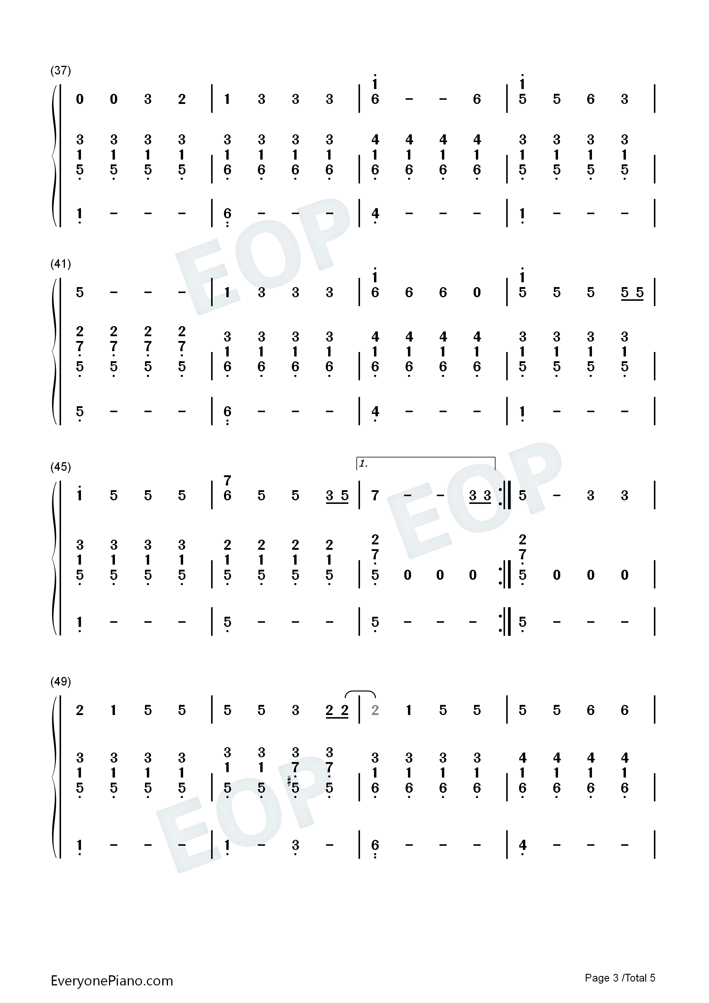 Merry_Christmas_Everyone钢琴简谱_Shakin'_Stevens演唱