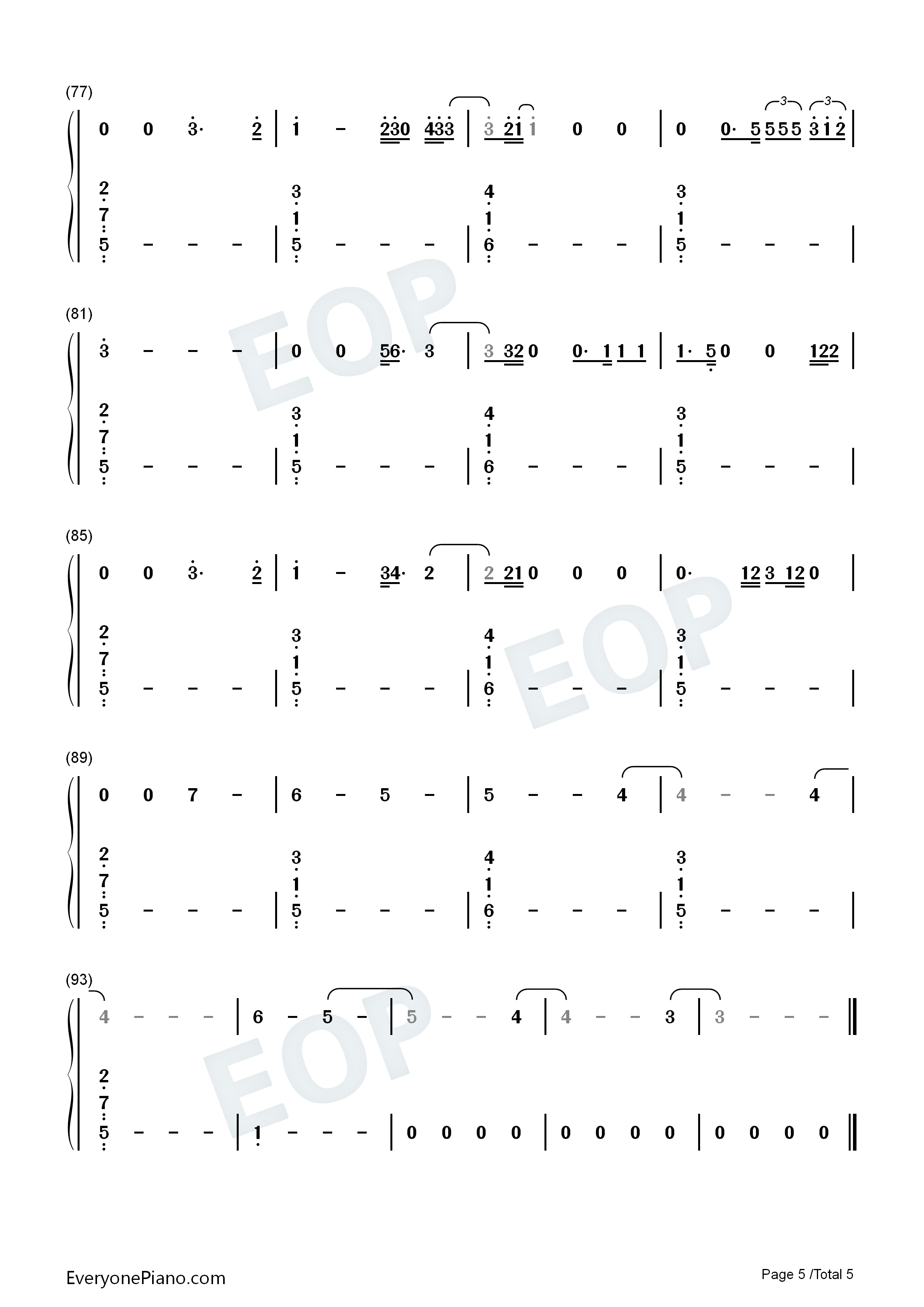 Marjorie钢琴简谱_Taylor_Swift演唱