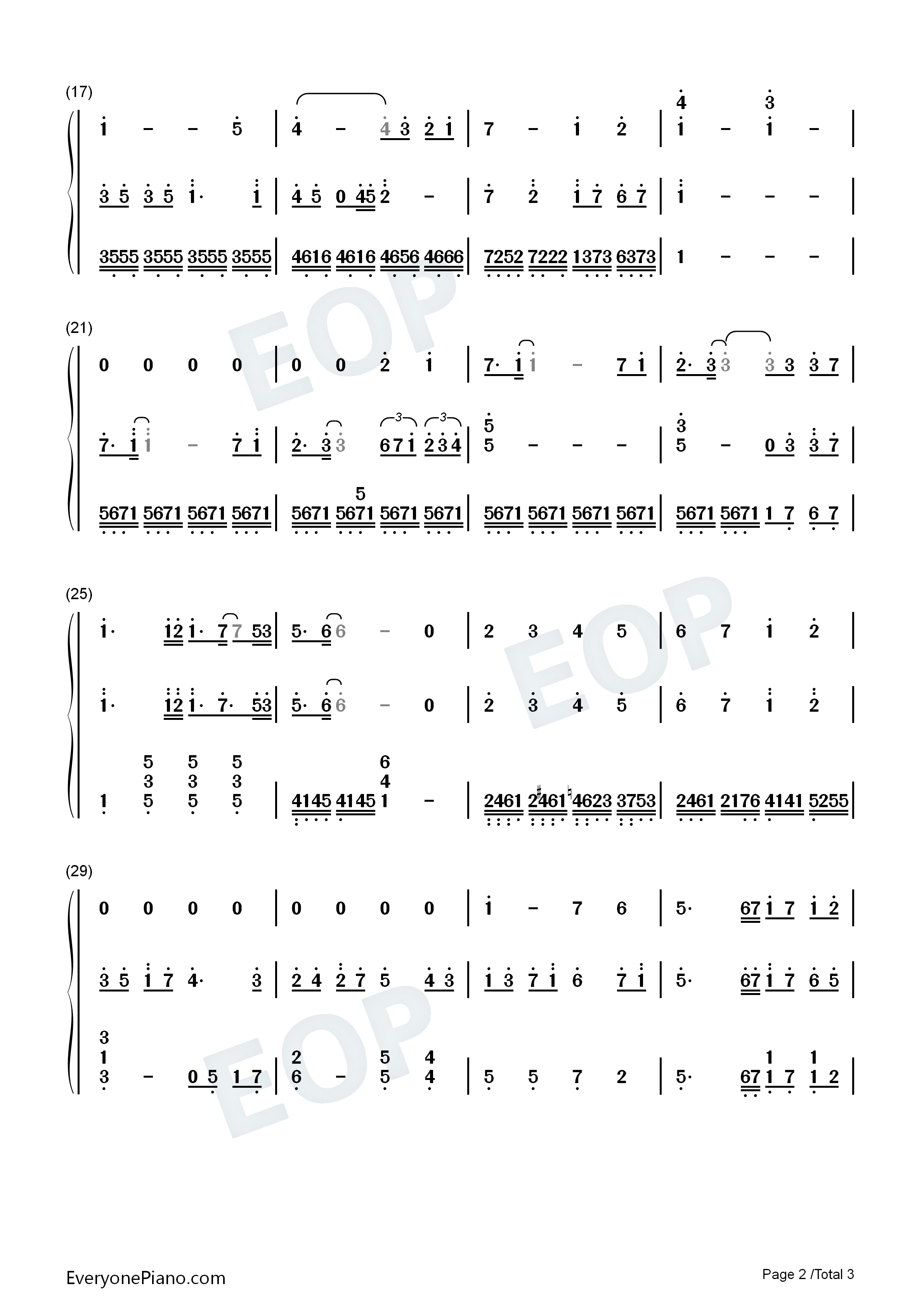 余生请多指教钢琴简谱_肖战_杨紫演唱