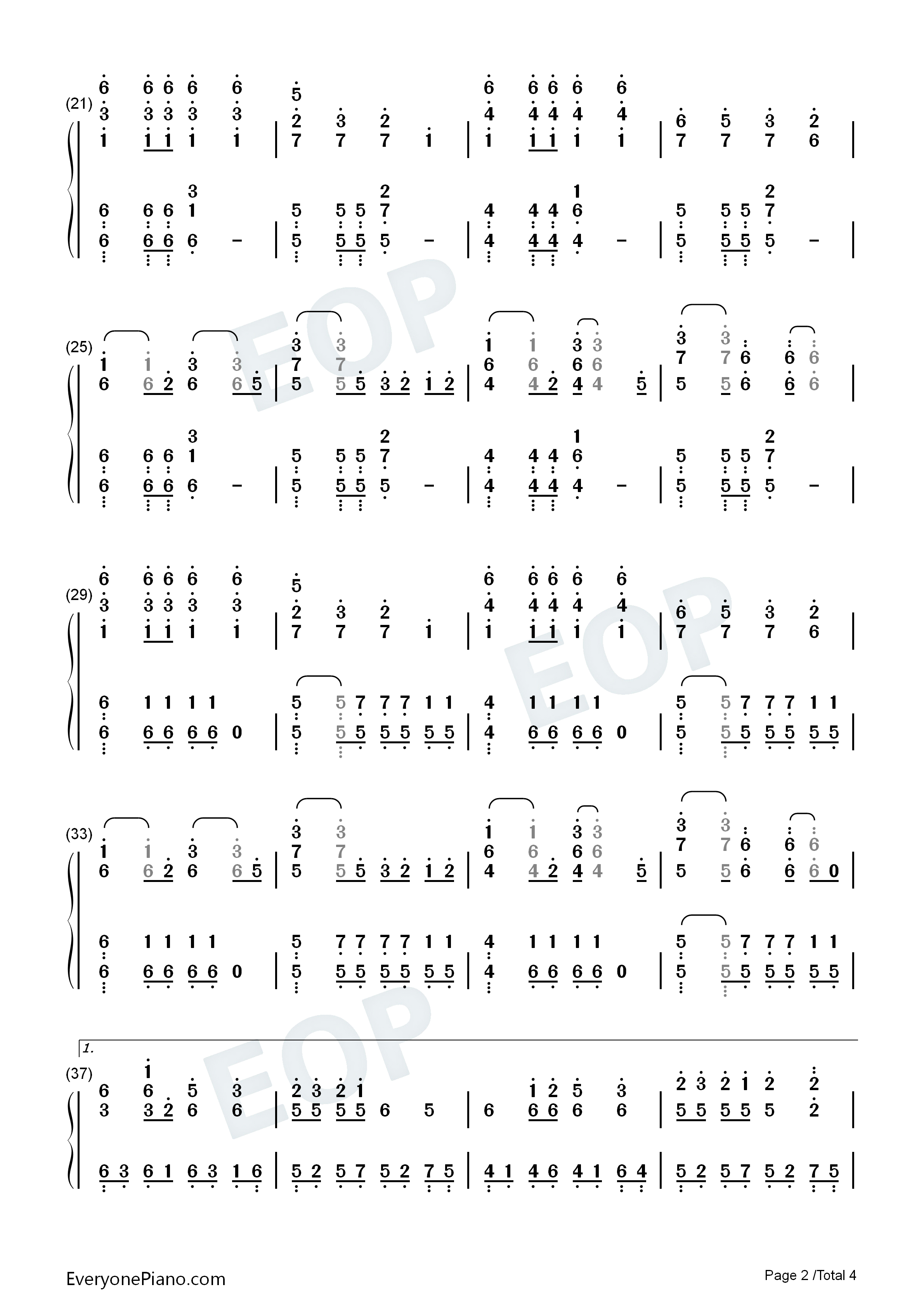 Dream_Glow钢琴简谱_防弹少年团_Charli_XCX演唱