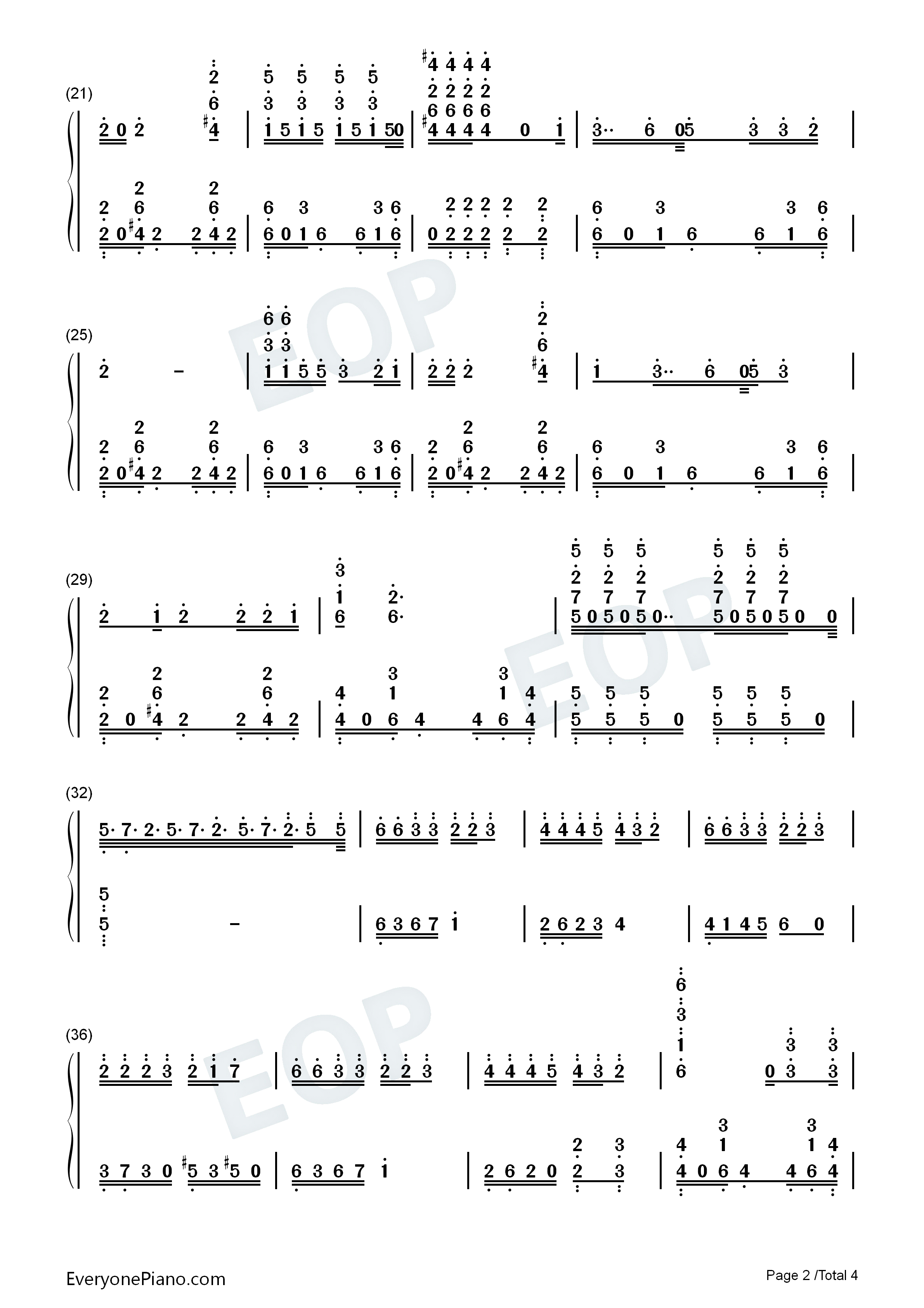 书记舞钢琴简谱_藤原千花_小原好美演唱