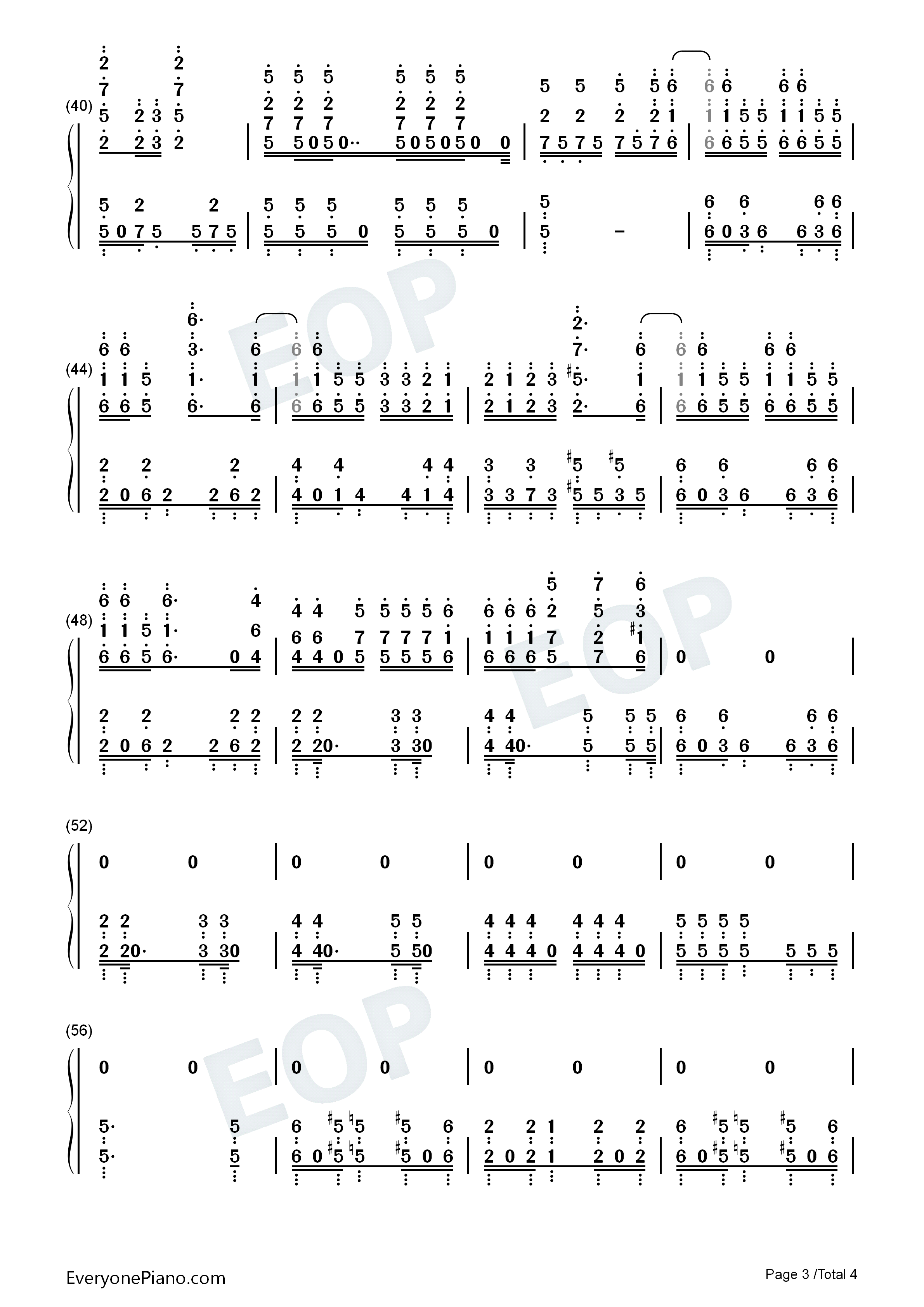 书记舞钢琴简谱_藤原千花_小原好美演唱