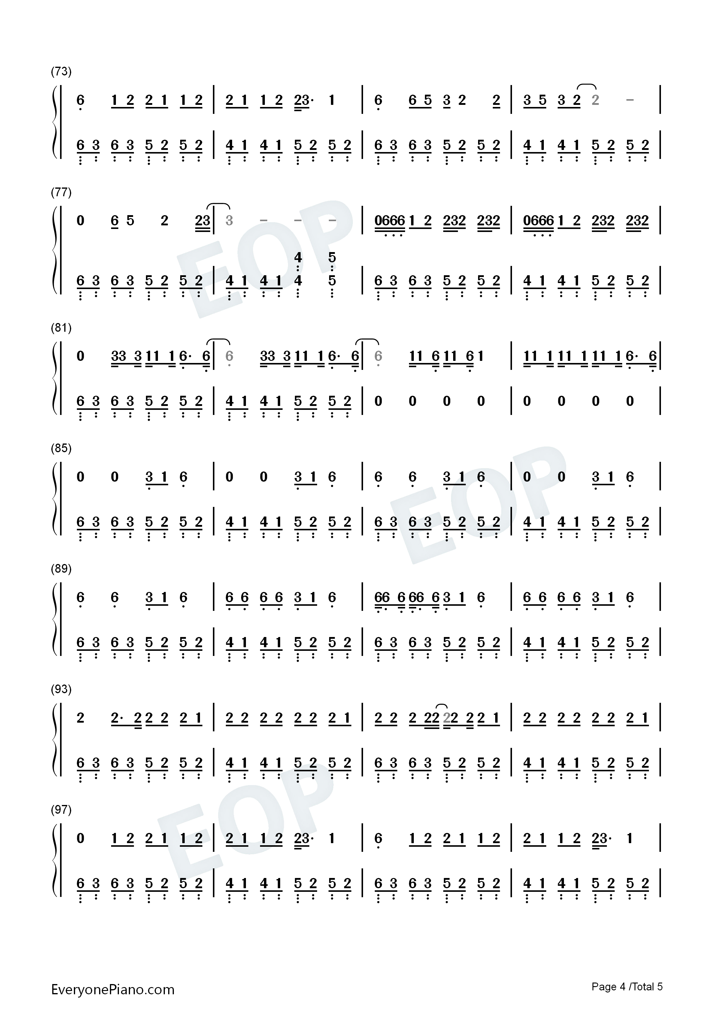 Girl_like_Me钢琴简谱_Black_Eyed_Peas_Shakira演唱