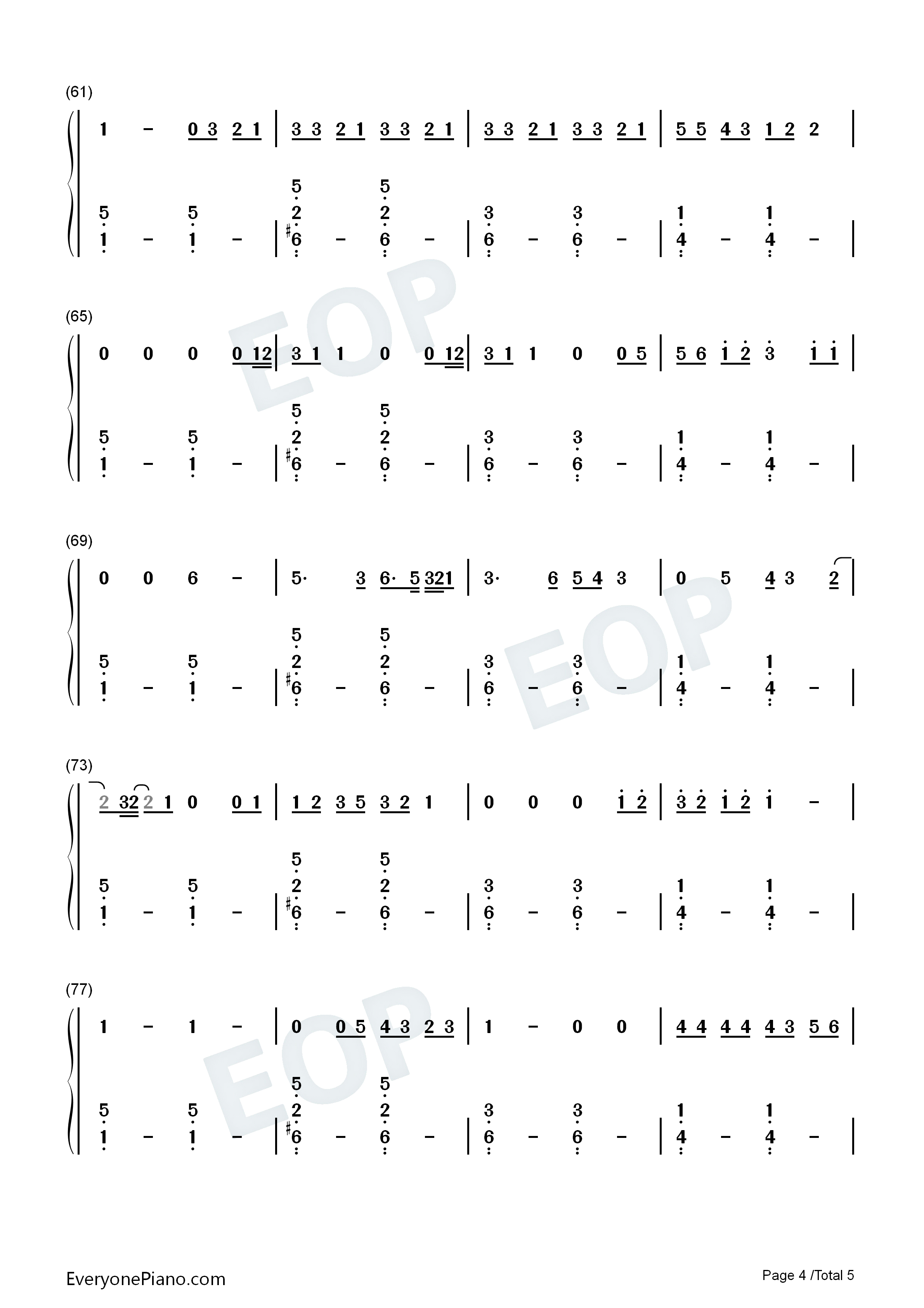 I_Should_Probably_Go_to_Bed钢琴简谱_Dan_+_Shay演唱