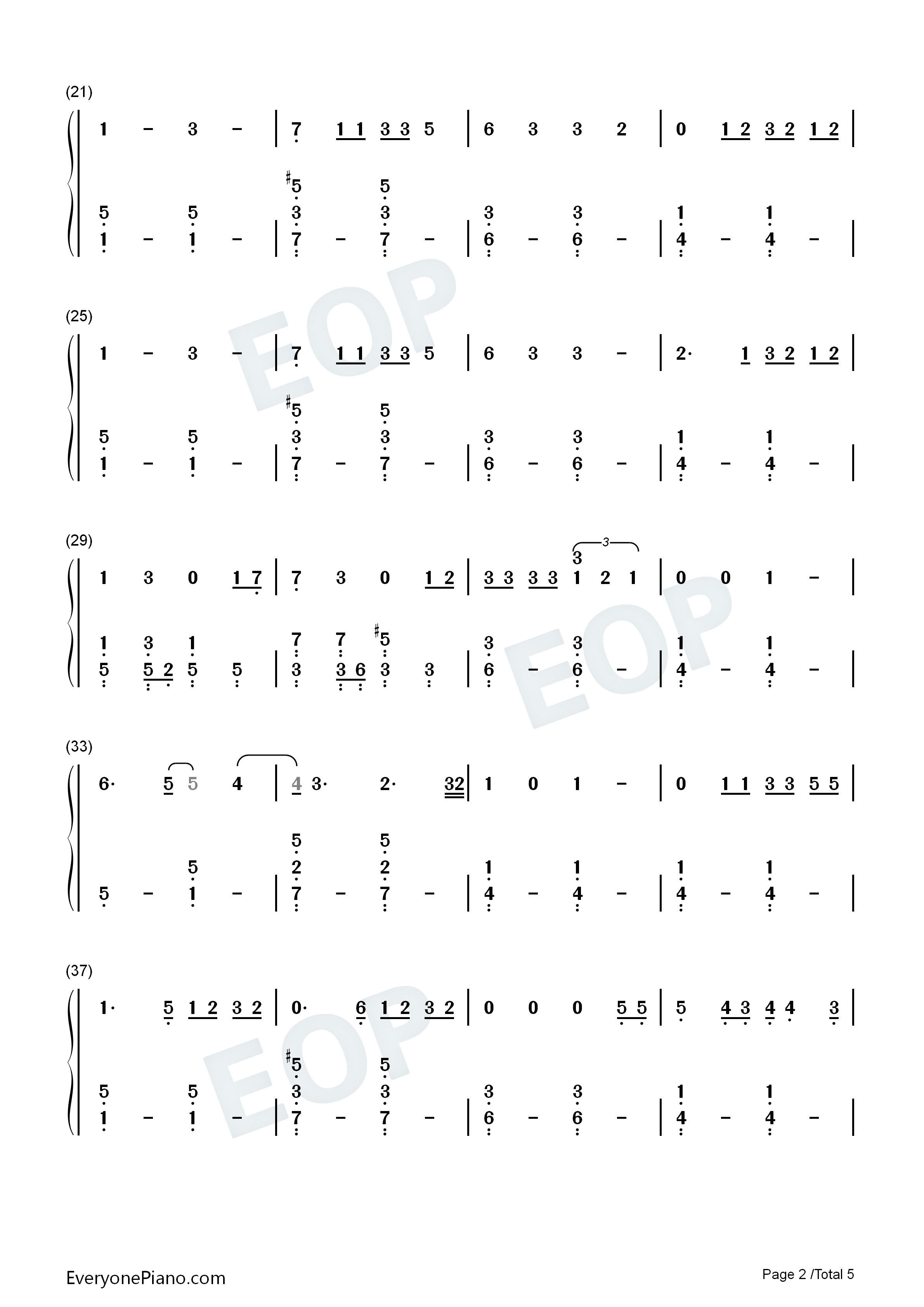 I_Should_Probably_Go_to_Bed钢琴简谱_Dan_+_Shay演唱