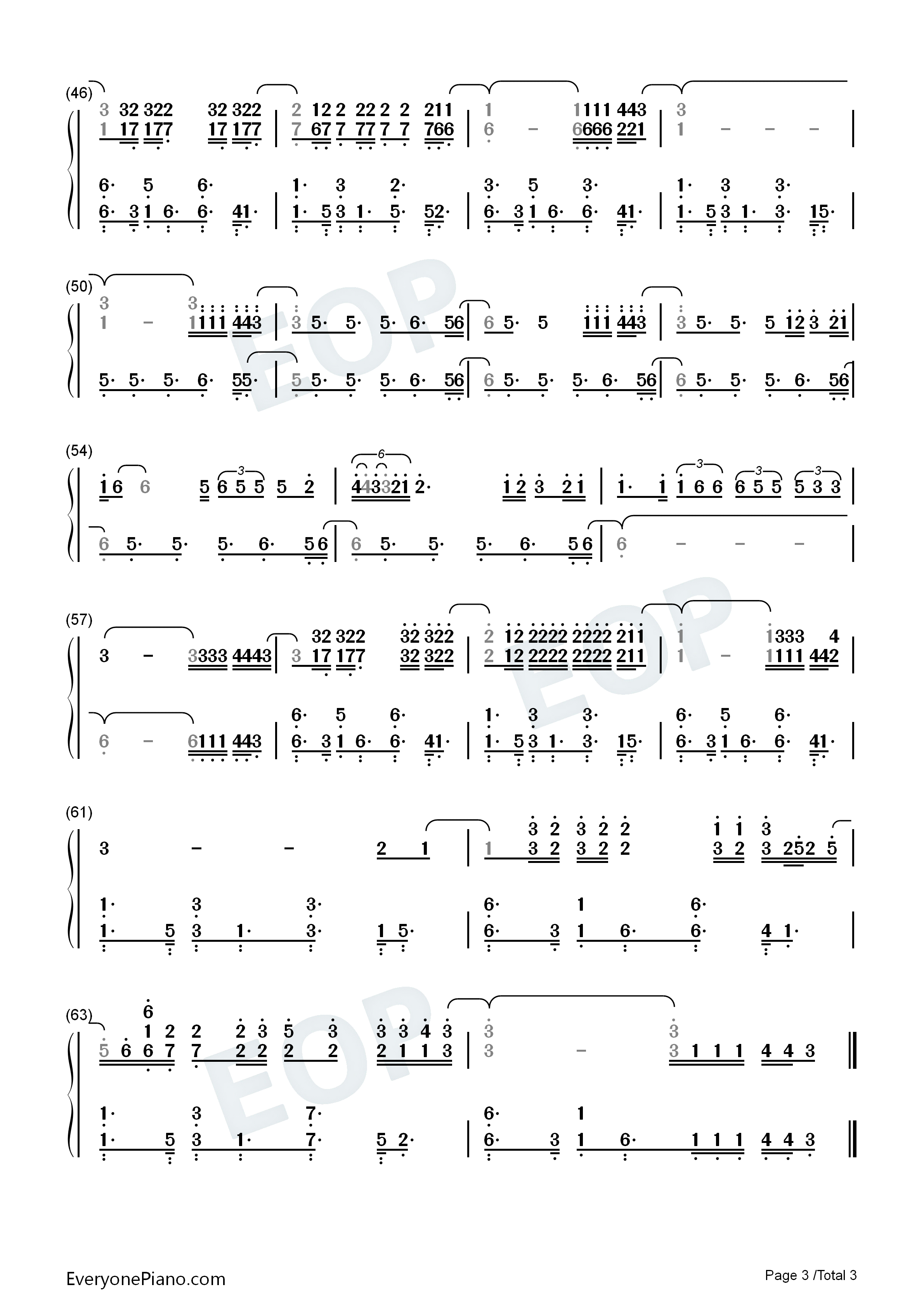 Invisible钢琴简谱_Anna_Clendening演唱