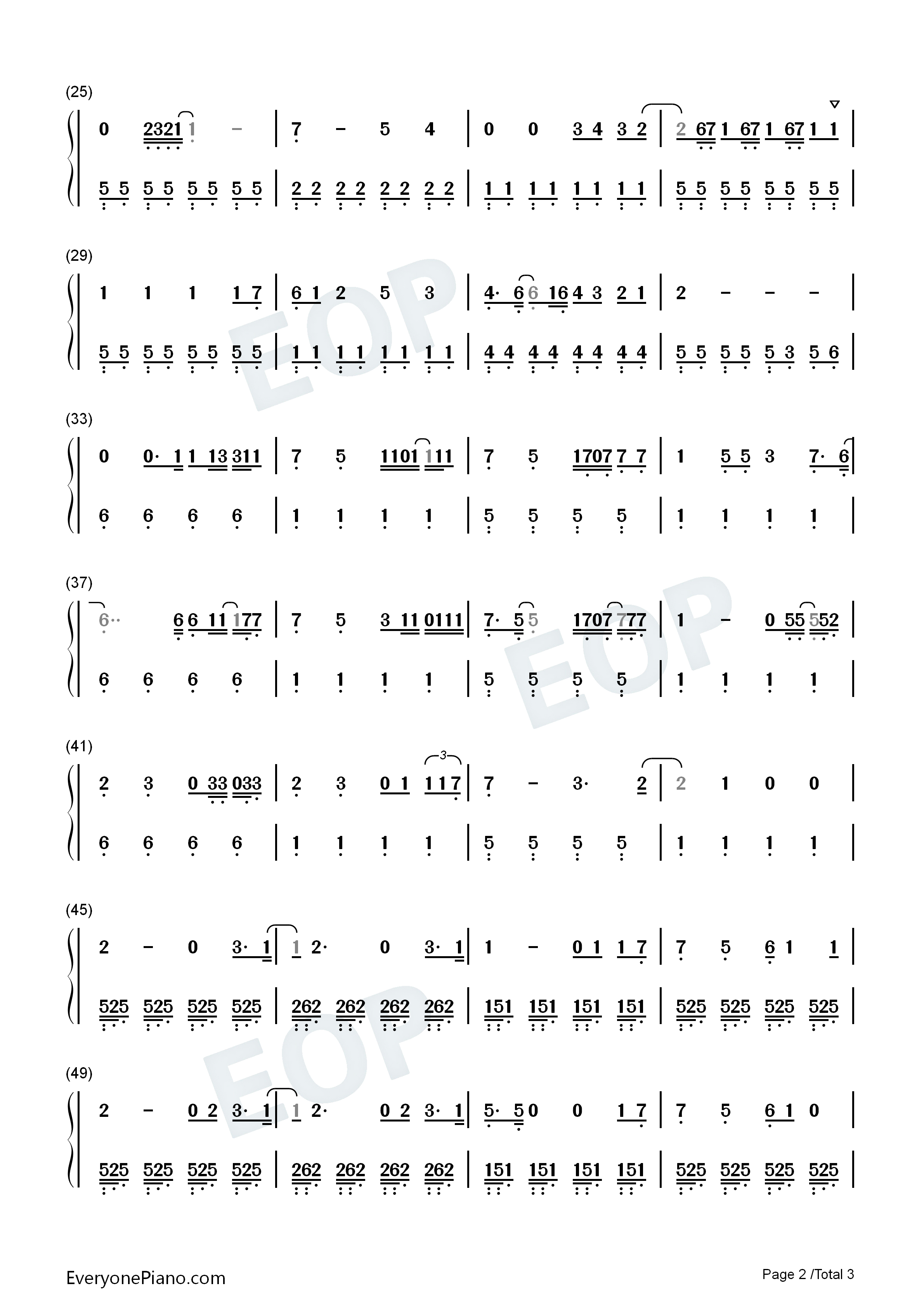 Seven钢琴简谱_Taylor_Swift演唱