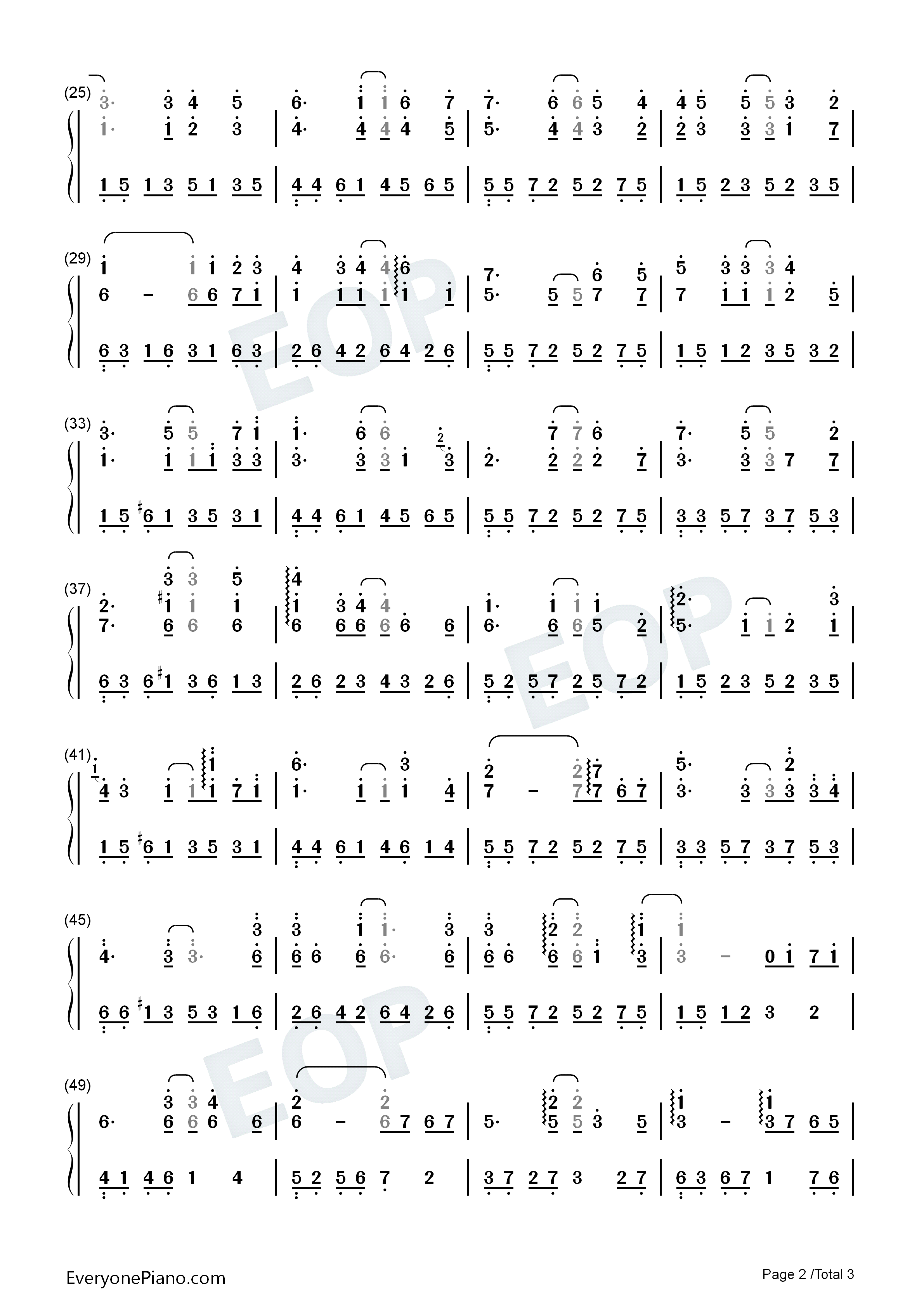 漫步秋夜钢琴简谱_赵海洋演唱