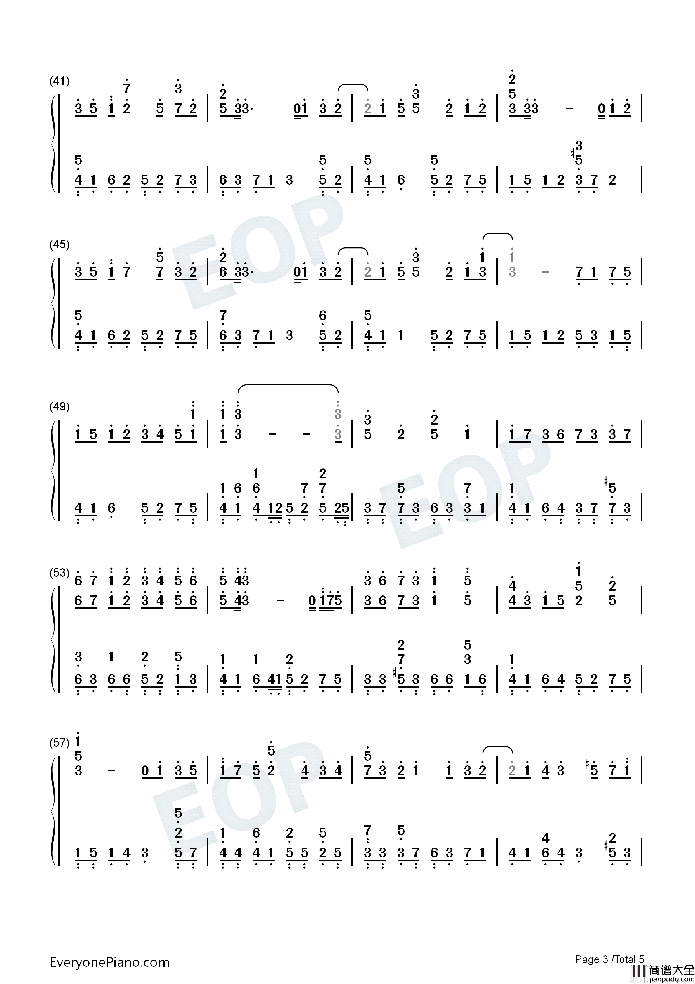 君に最後の口づけを钢琴简谱_majiko_まじ娘演唱