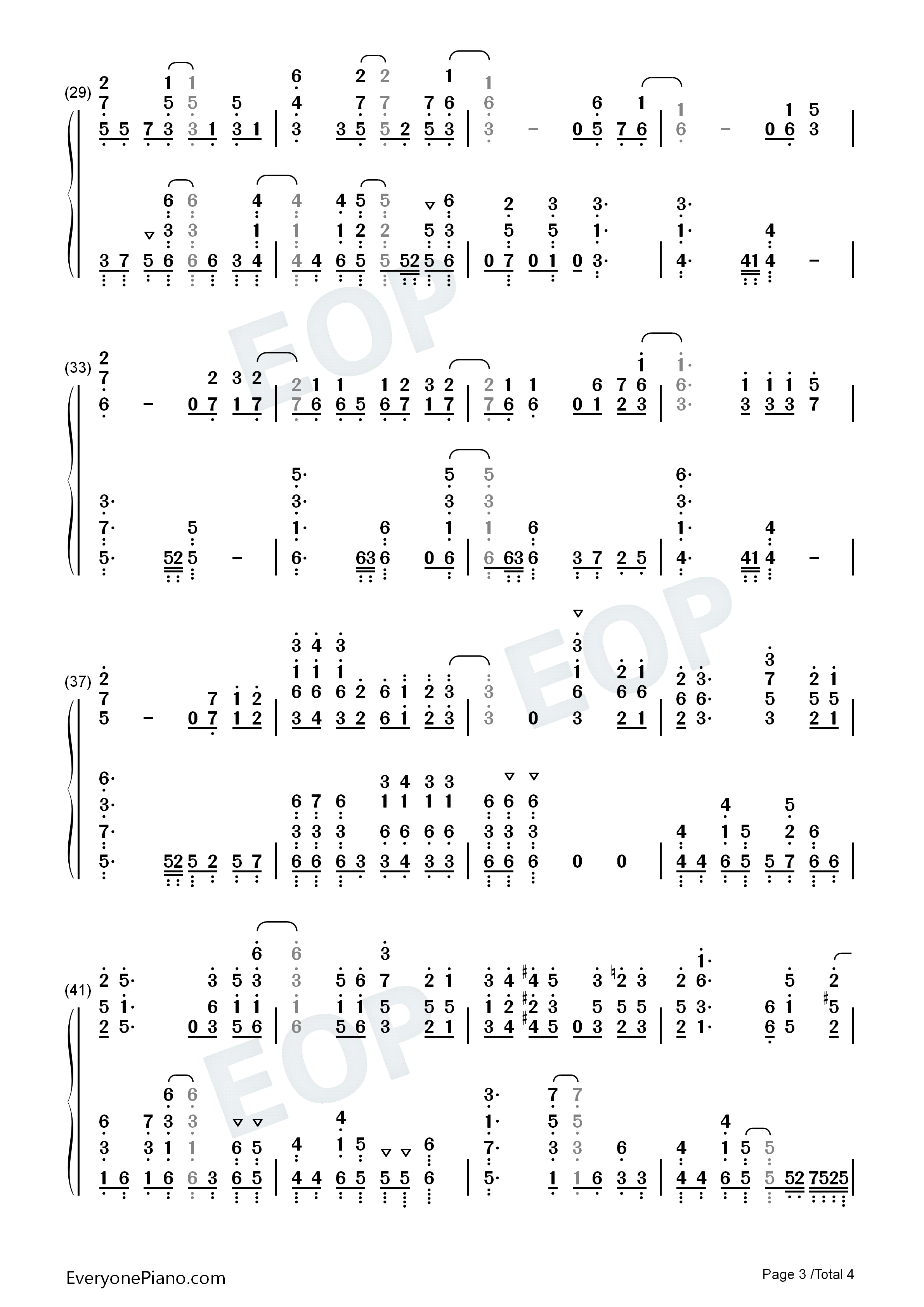 色香水钢琴简谱_神山羊演唱