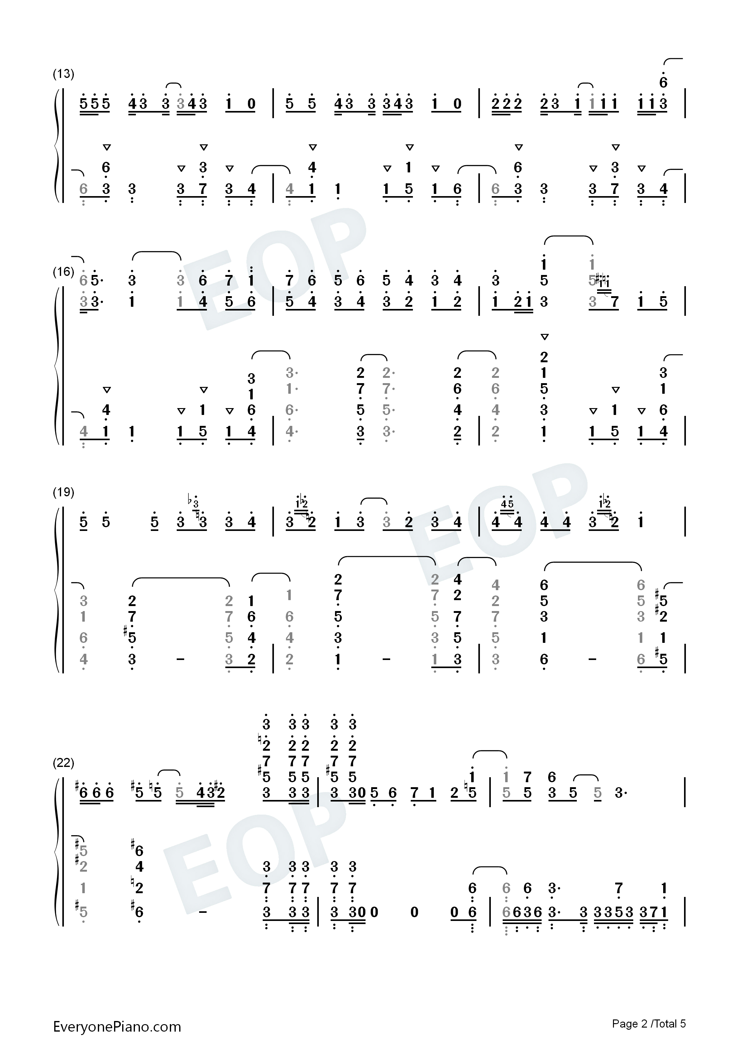 Force钢琴简谱_TXT演唱