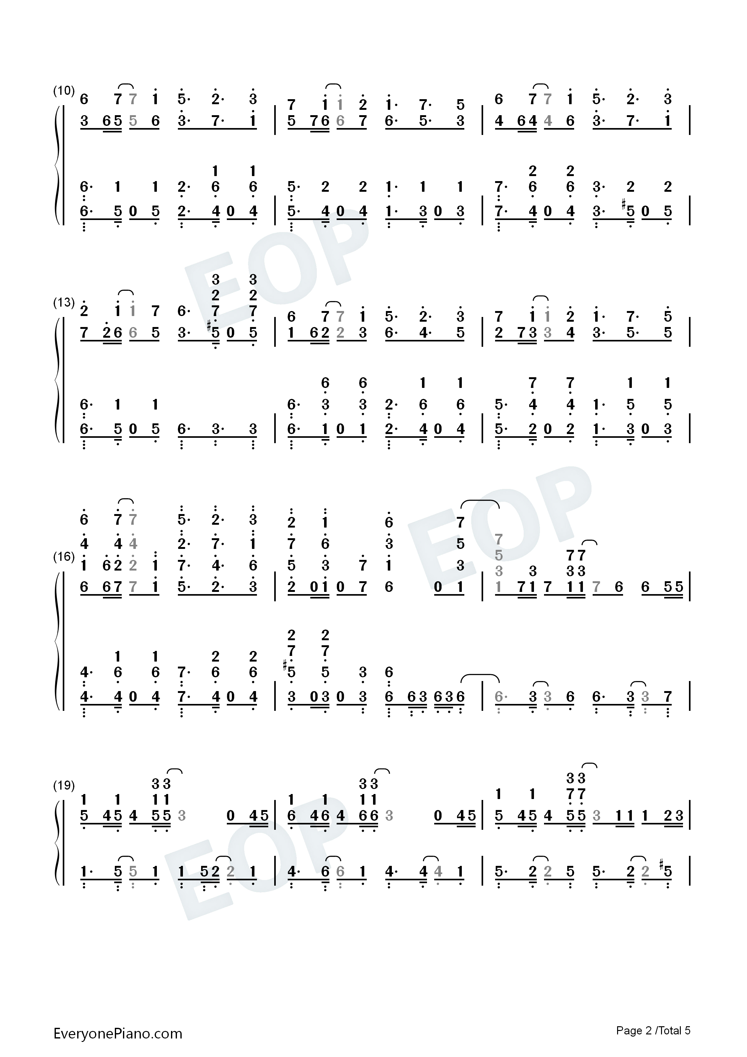 ケモノミチ钢琴简谱_小野大辅演唱