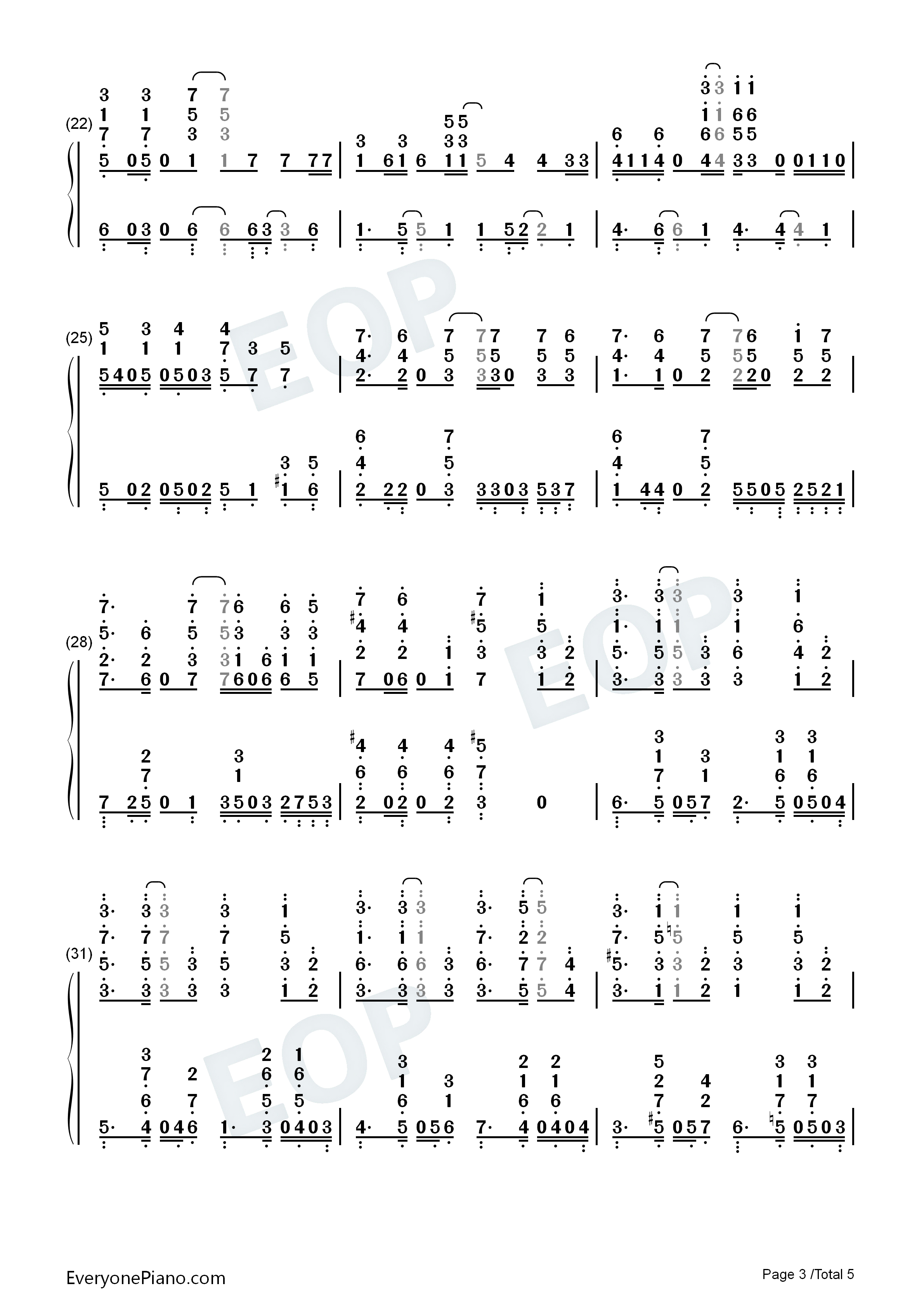 ケモノミチ钢琴简谱_小野大辅演唱