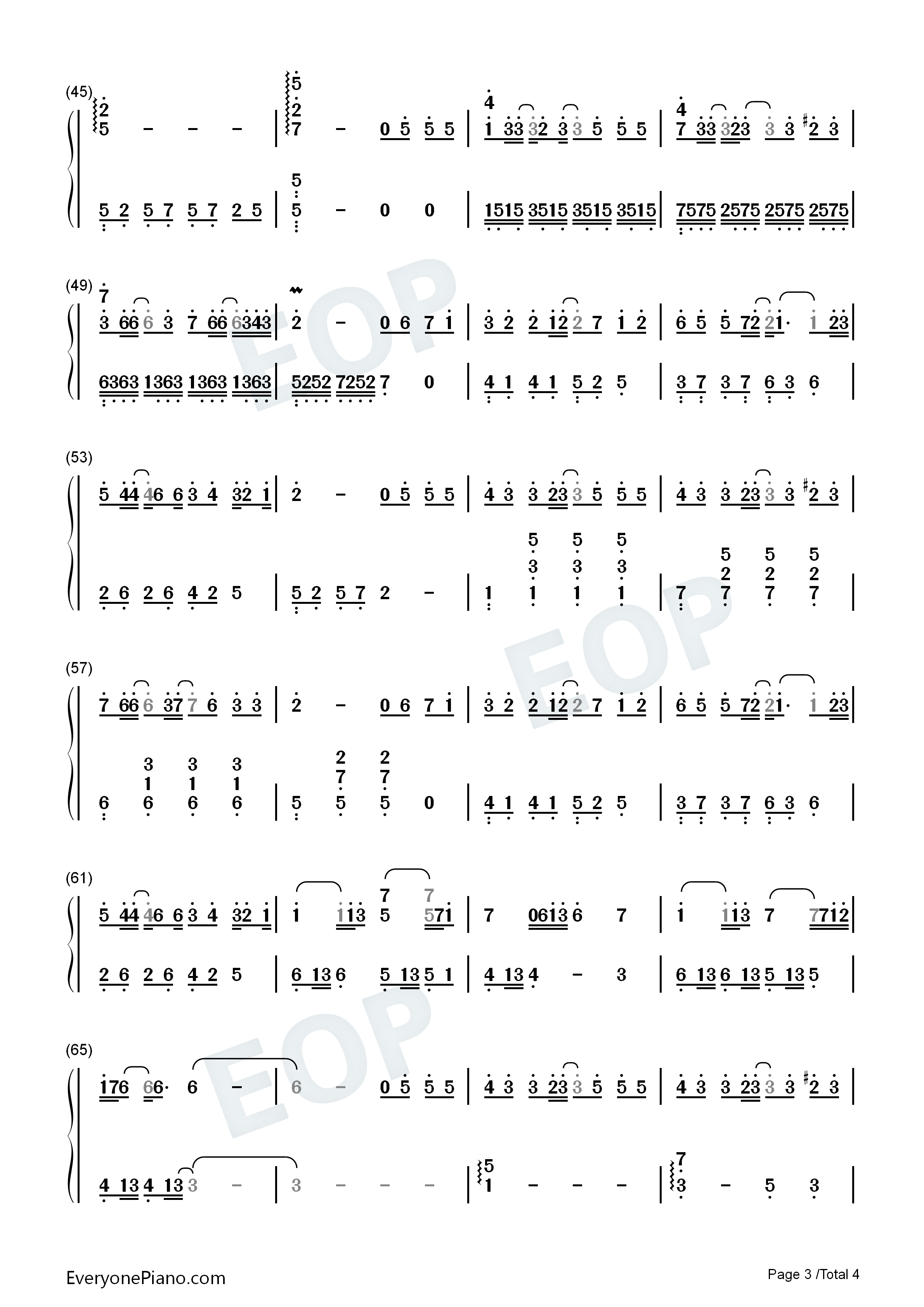 刻在我心底的名字钢琴简谱_陈昊森_卢广仲演唱