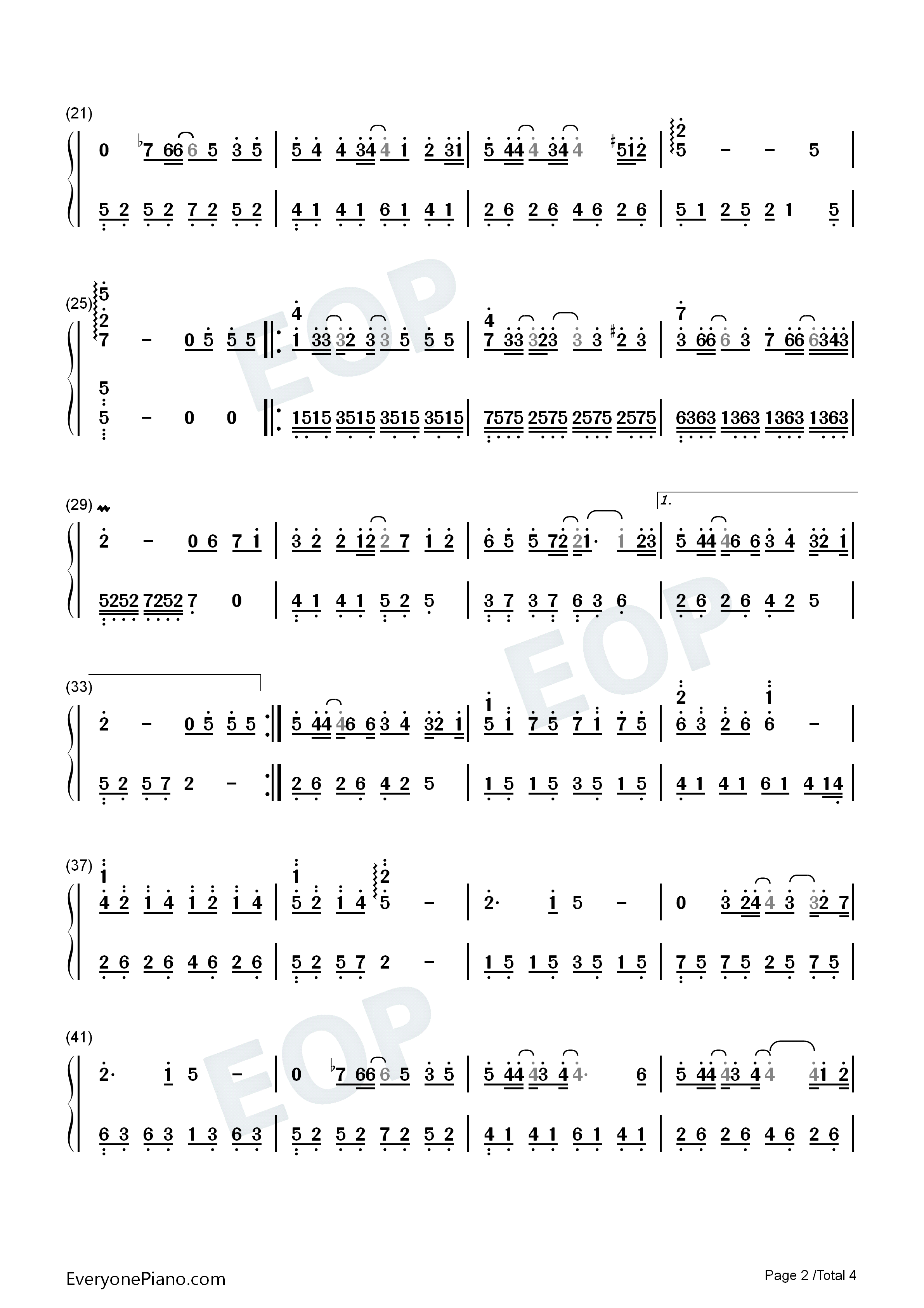 刻在我心底的名字钢琴简谱_陈昊森_卢广仲演唱