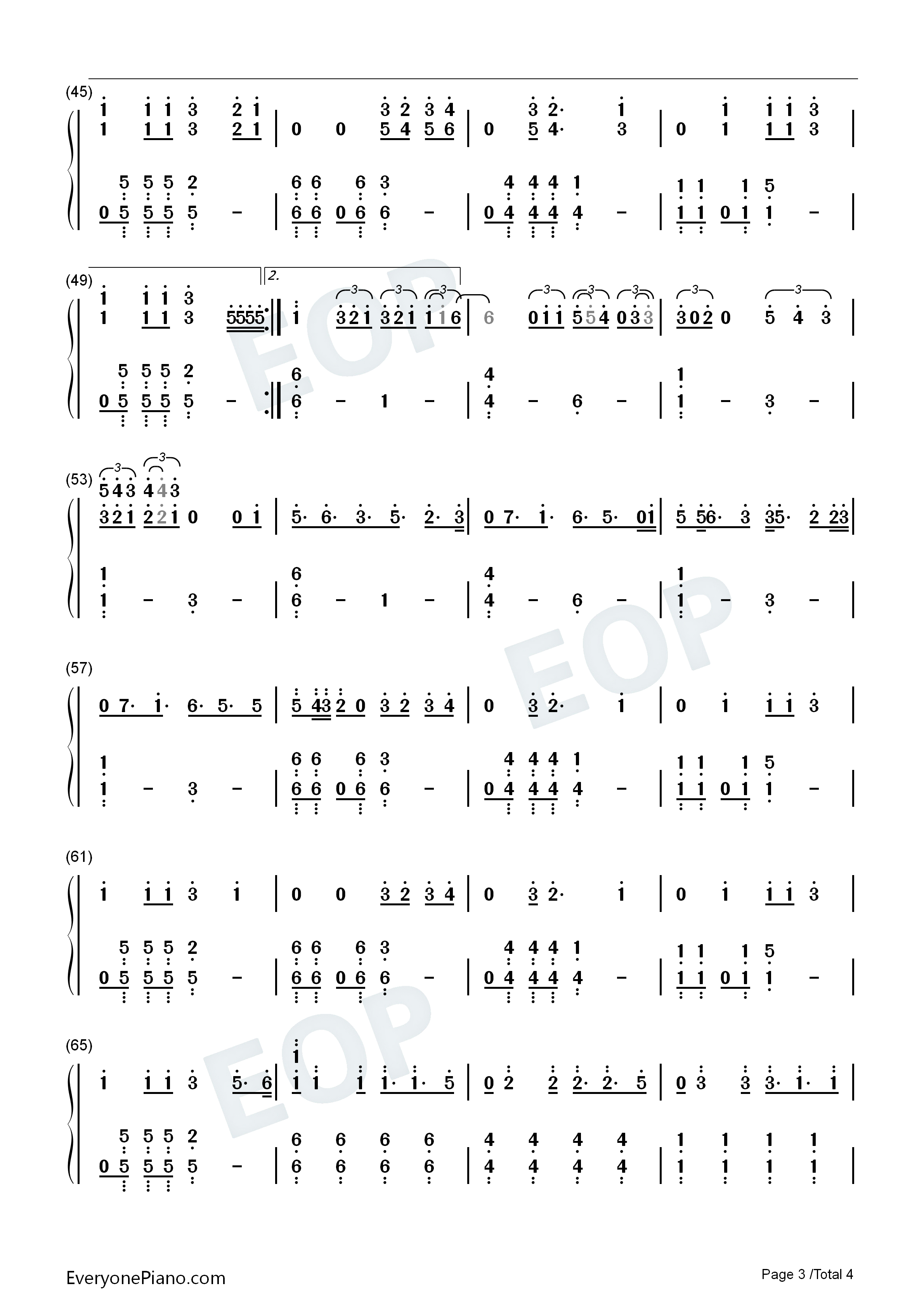 Into_the_I钢琴简谱_IU演唱