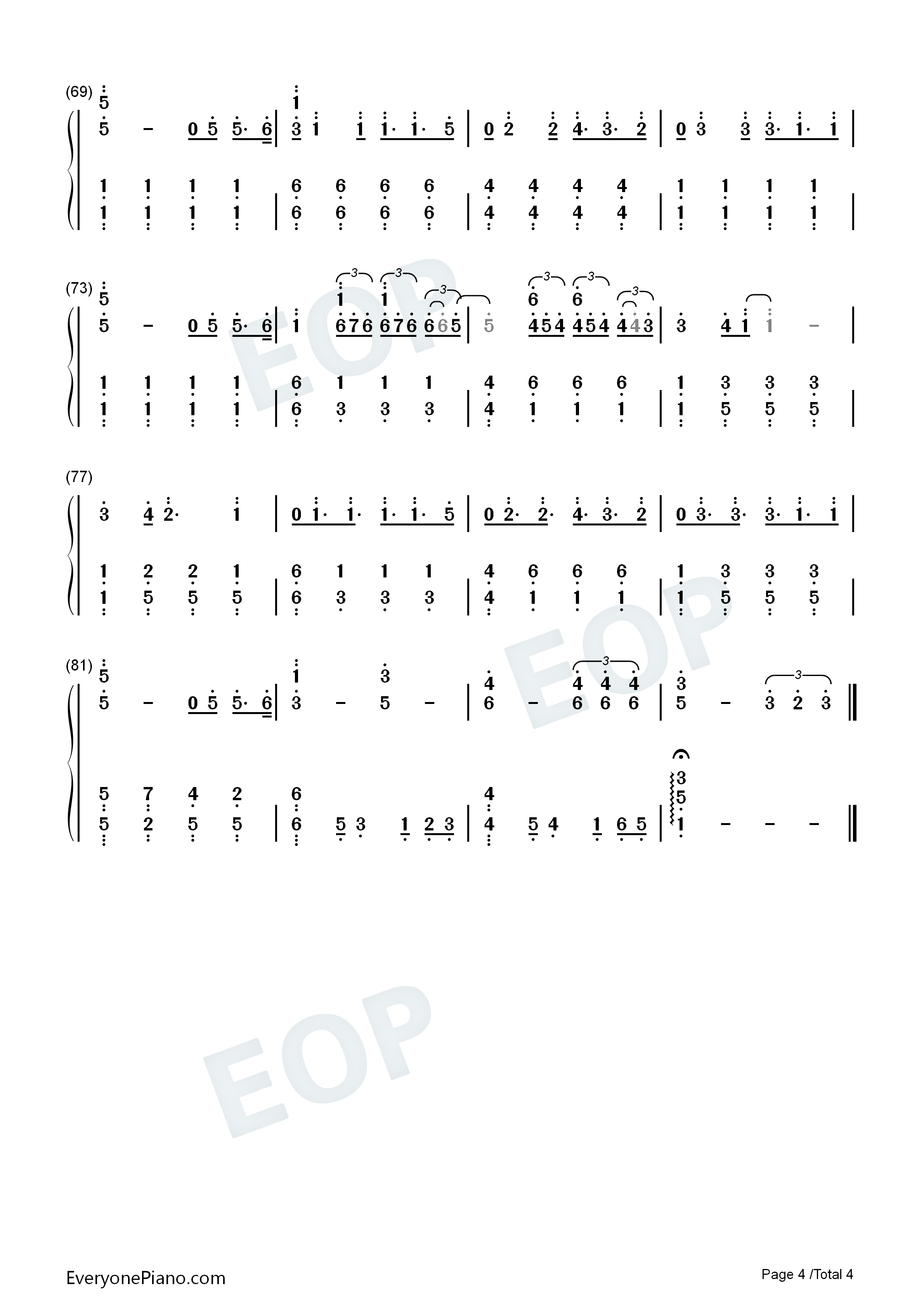 Into_the_I钢琴简谱_IU演唱