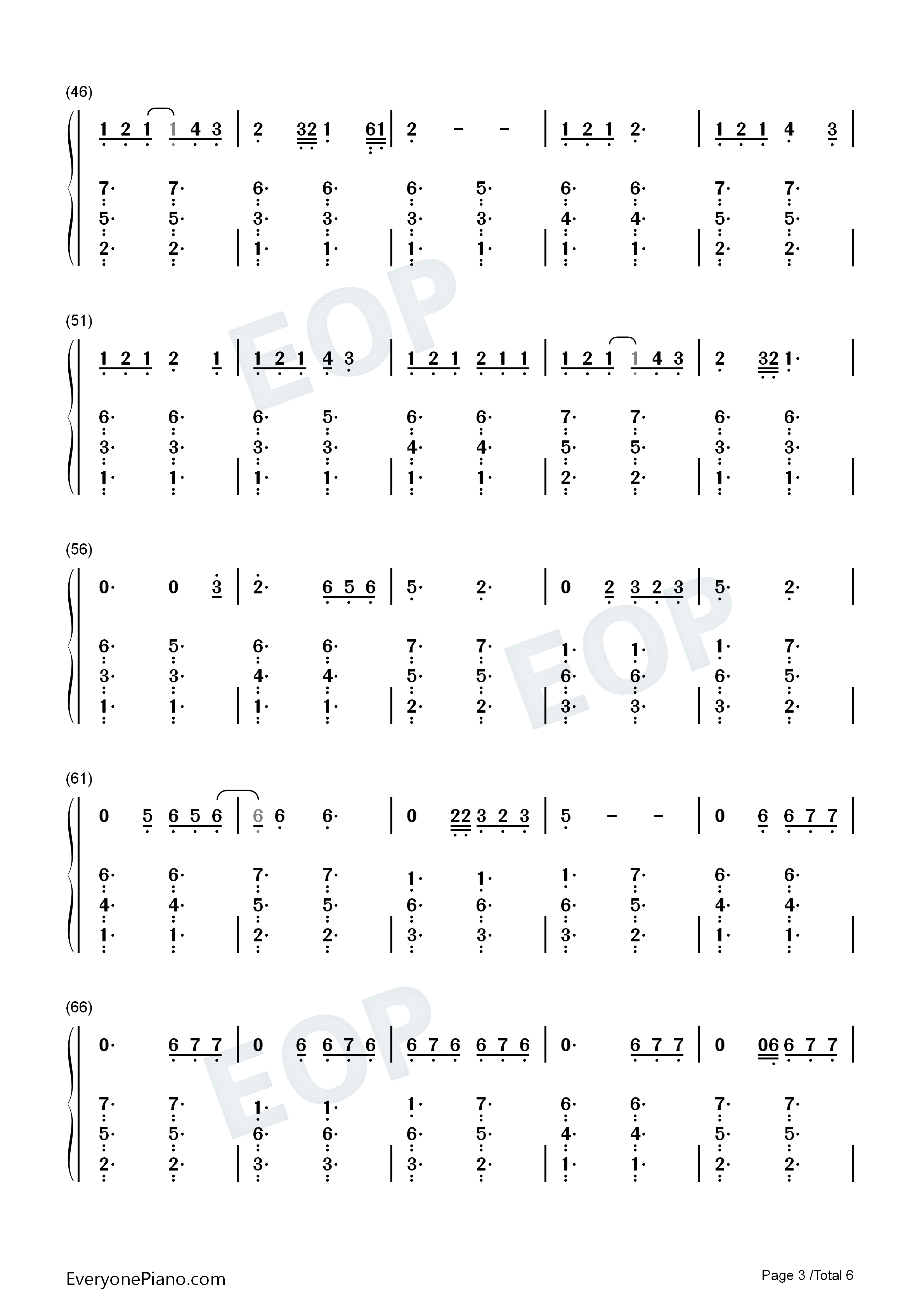 Chemtrails_Over_The_Country_Club钢琴简谱_Lana_Del_Rey演唱