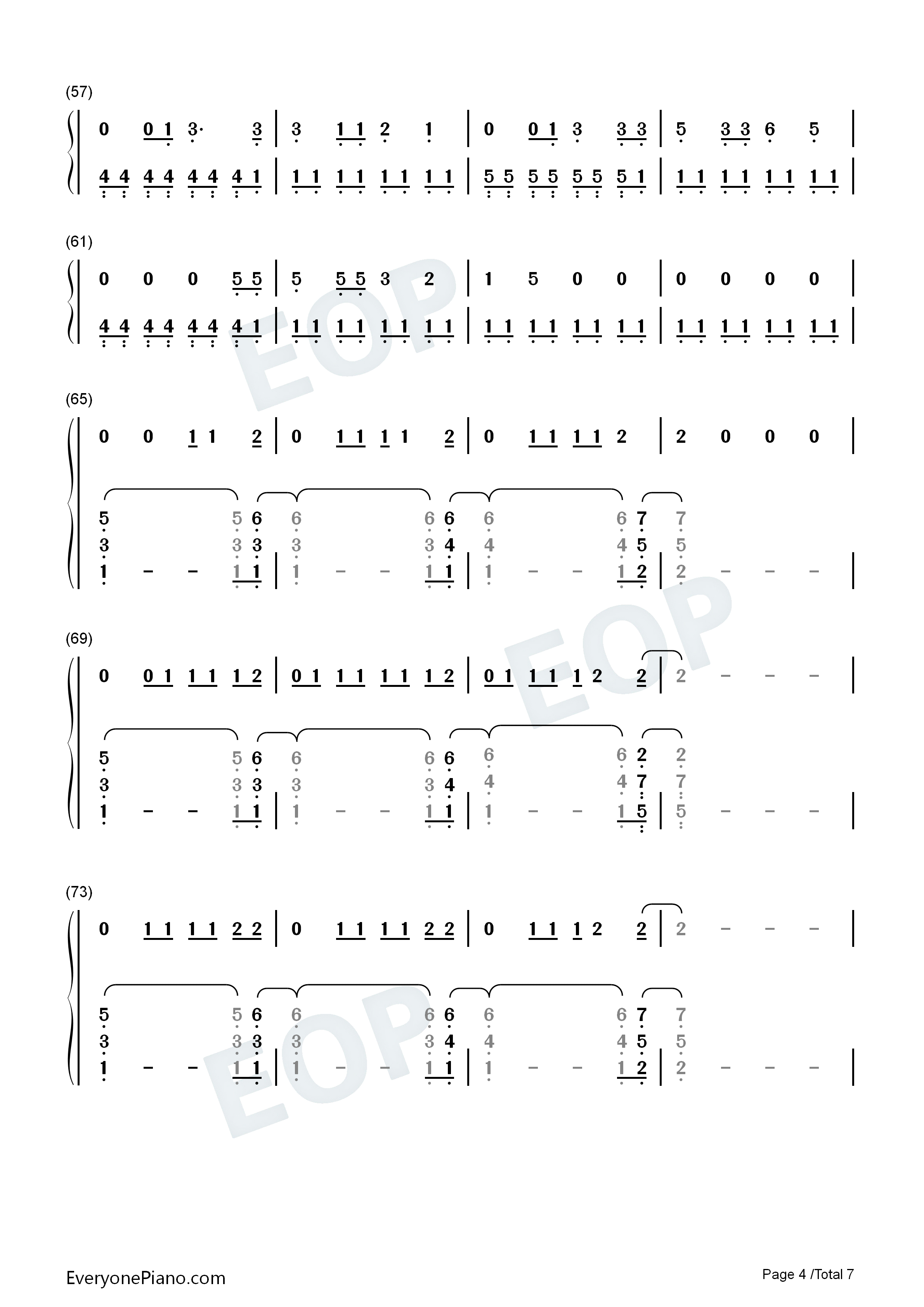 Its_Time_to_Go钢琴简谱_Taylor_Swift演唱