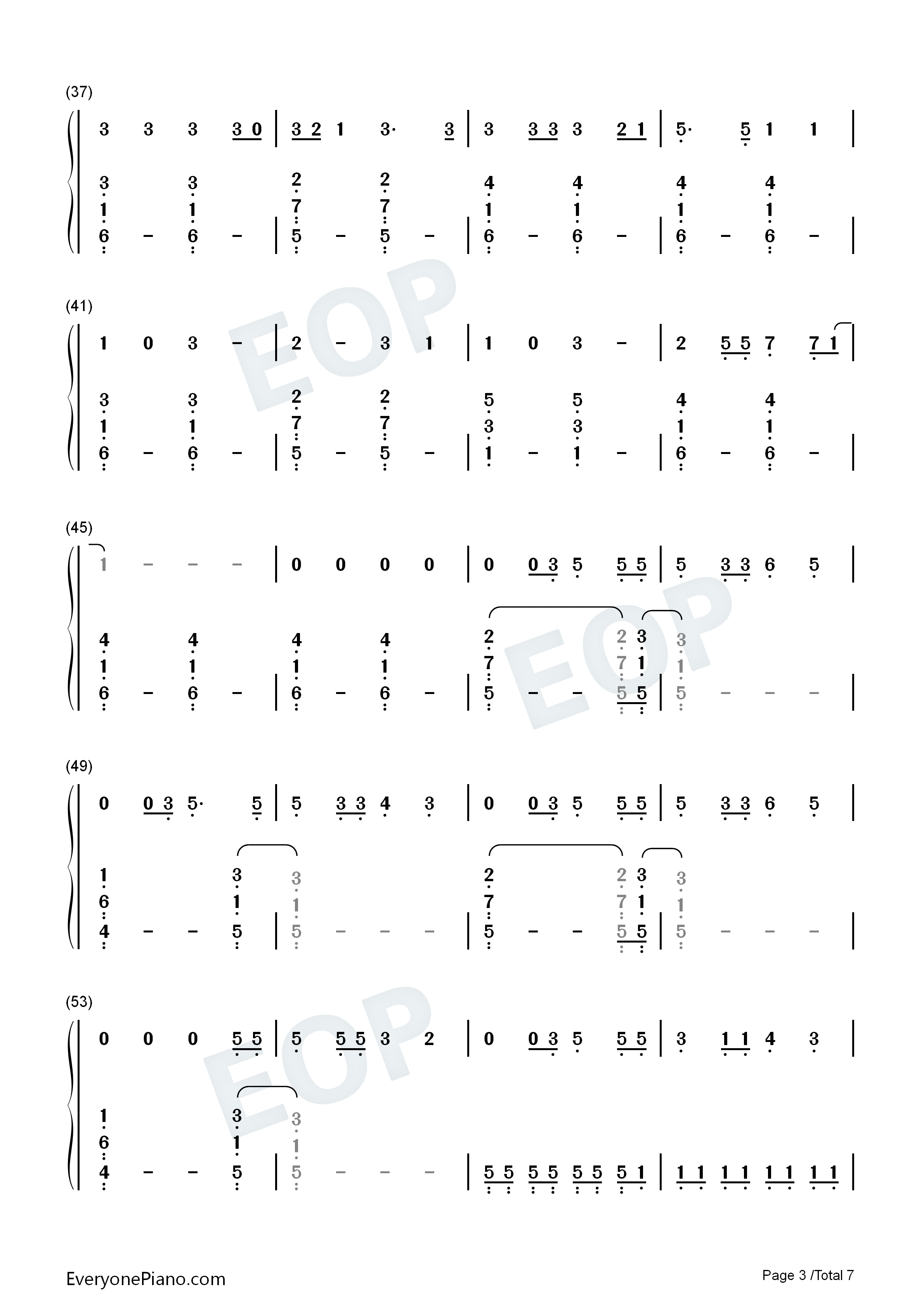 Its_Time_to_Go钢琴简谱_Taylor_Swift演唱