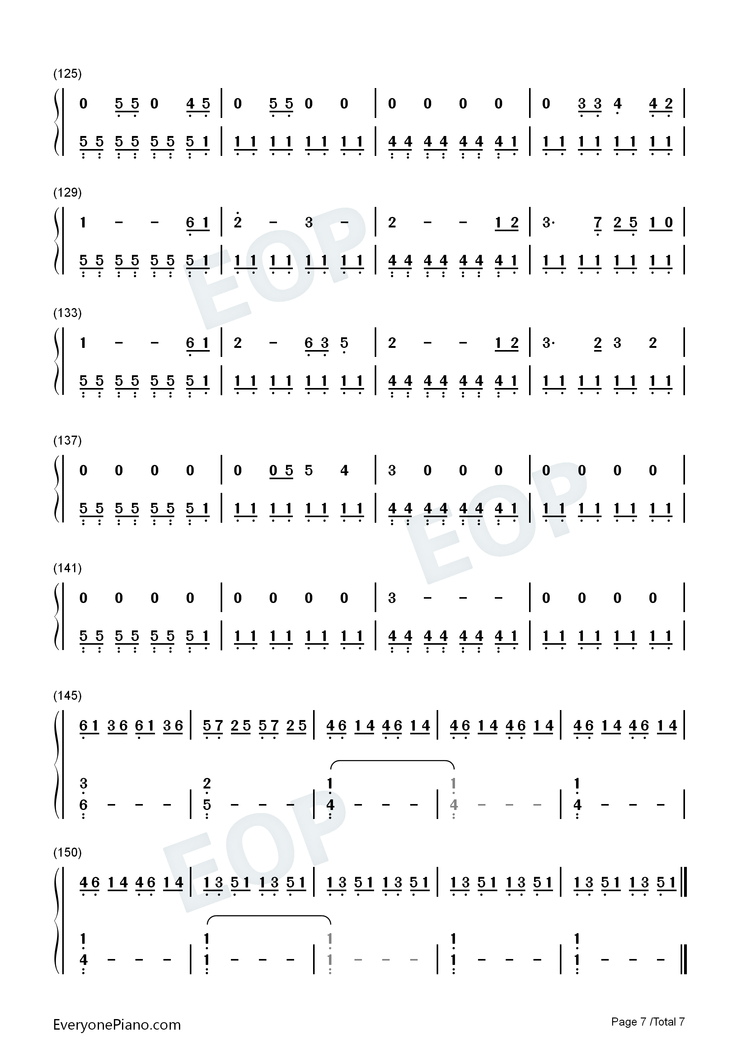 Its_Time_to_Go钢琴简谱_Taylor_Swift演唱