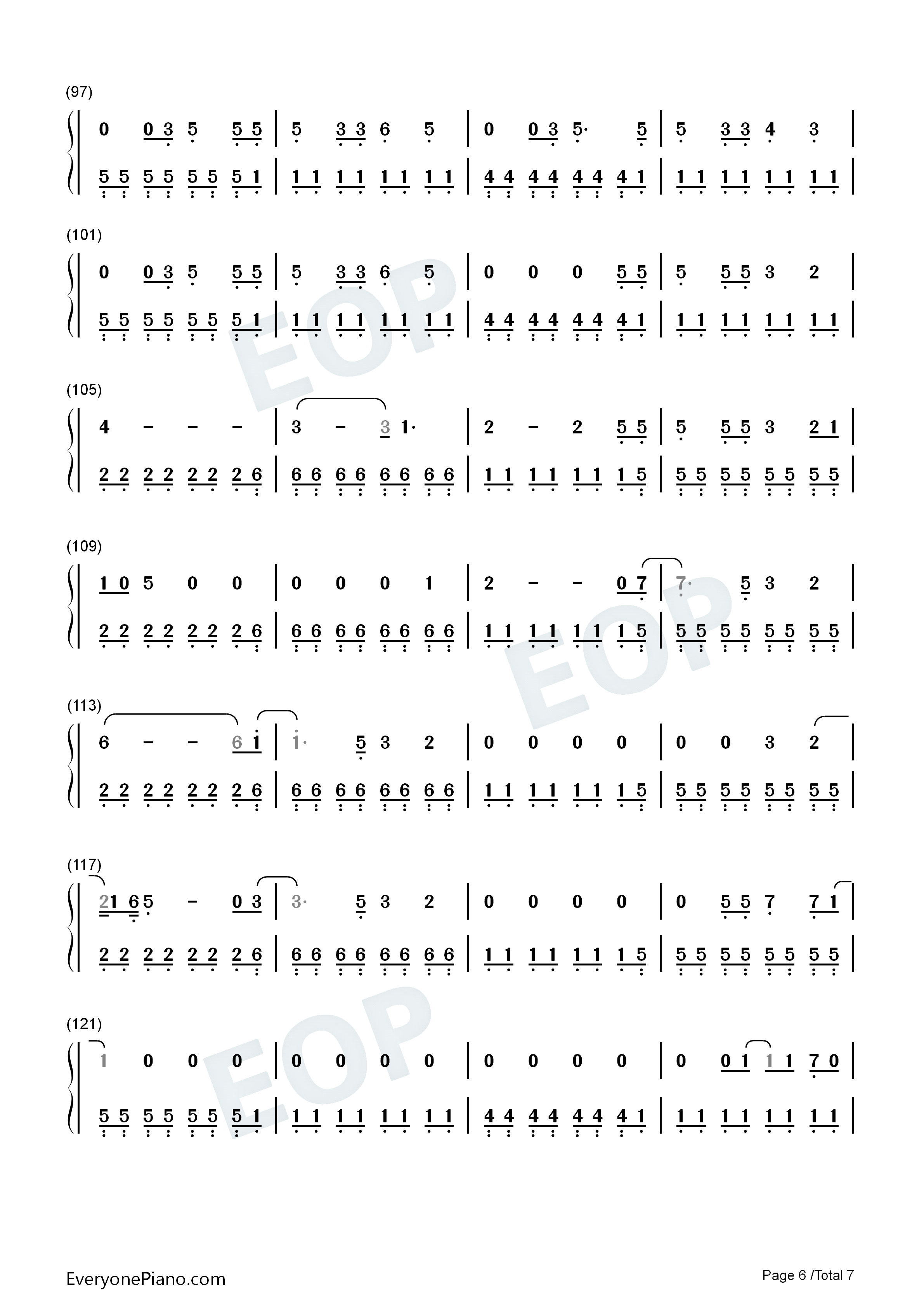 Its_Time_to_Go钢琴简谱_Taylor_Swift演唱