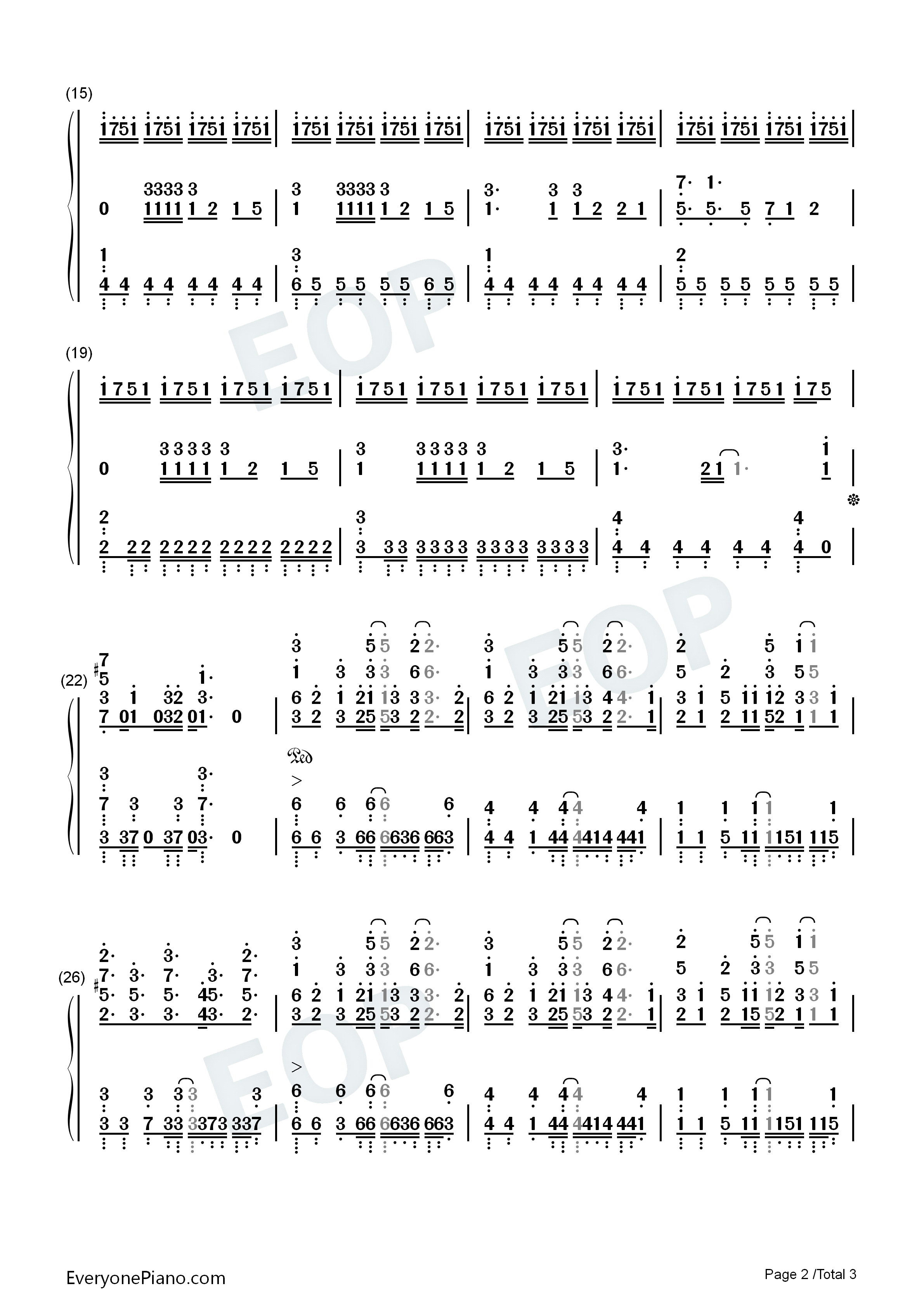 Untitled_World钢琴简谱_ReoNa演唱