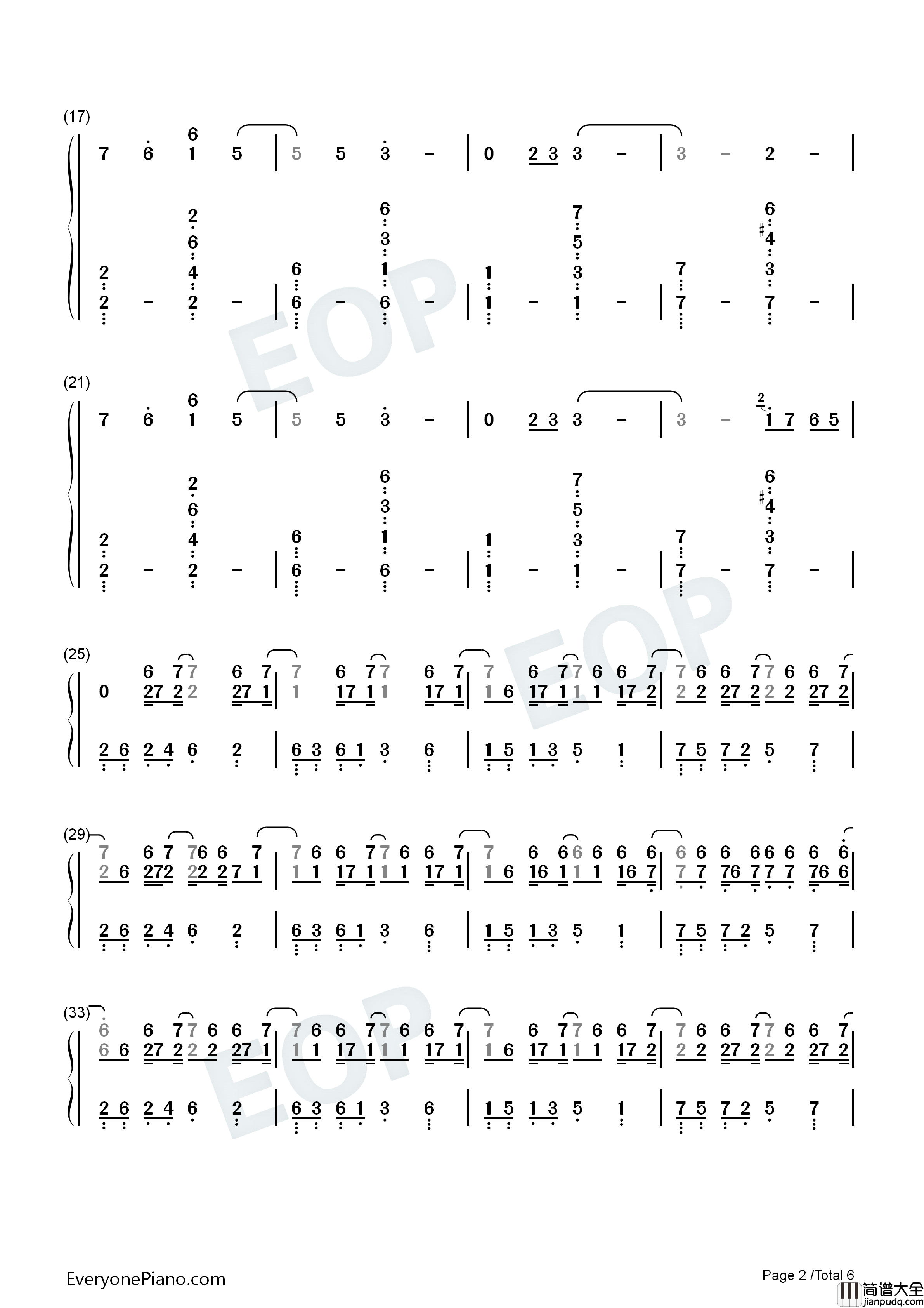 Modus钢琴简谱_Joji演唱
