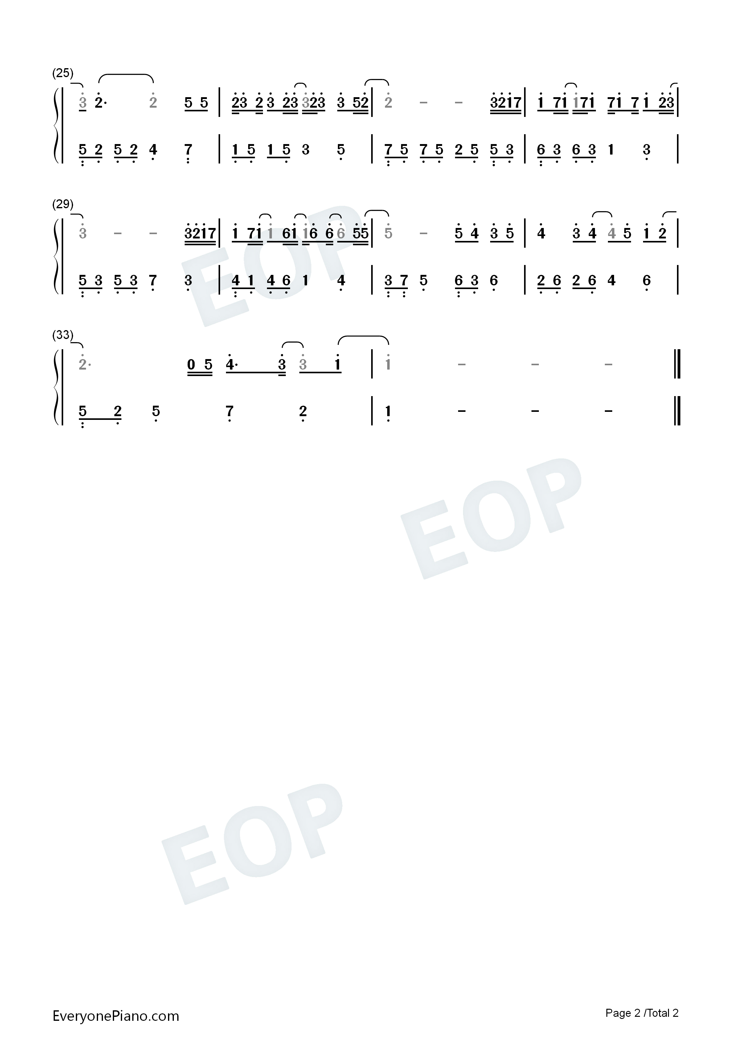 如果能幸福钢琴简谱_周兴哲演唱