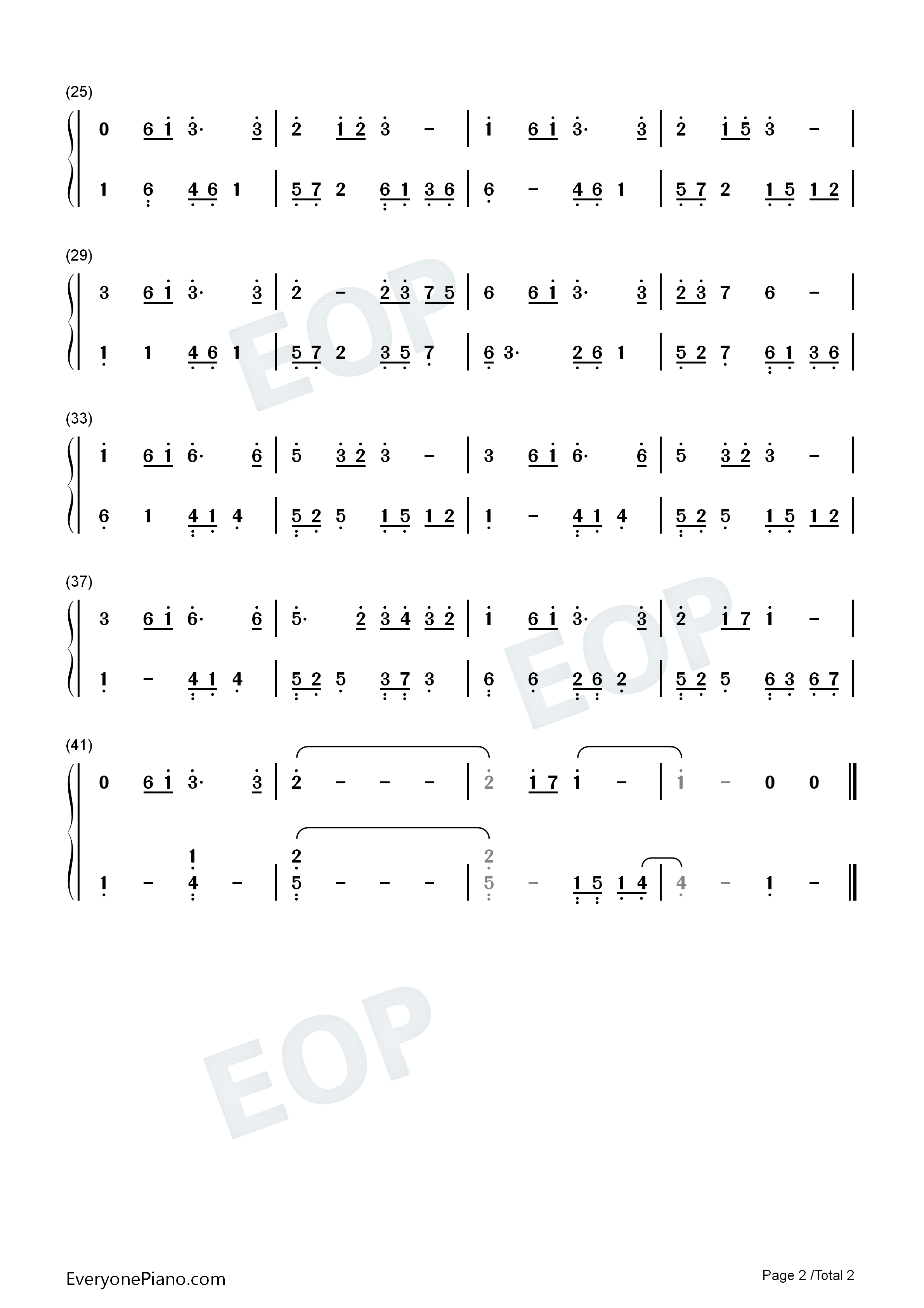 谷雨钢琴简谱_CMJ演唱