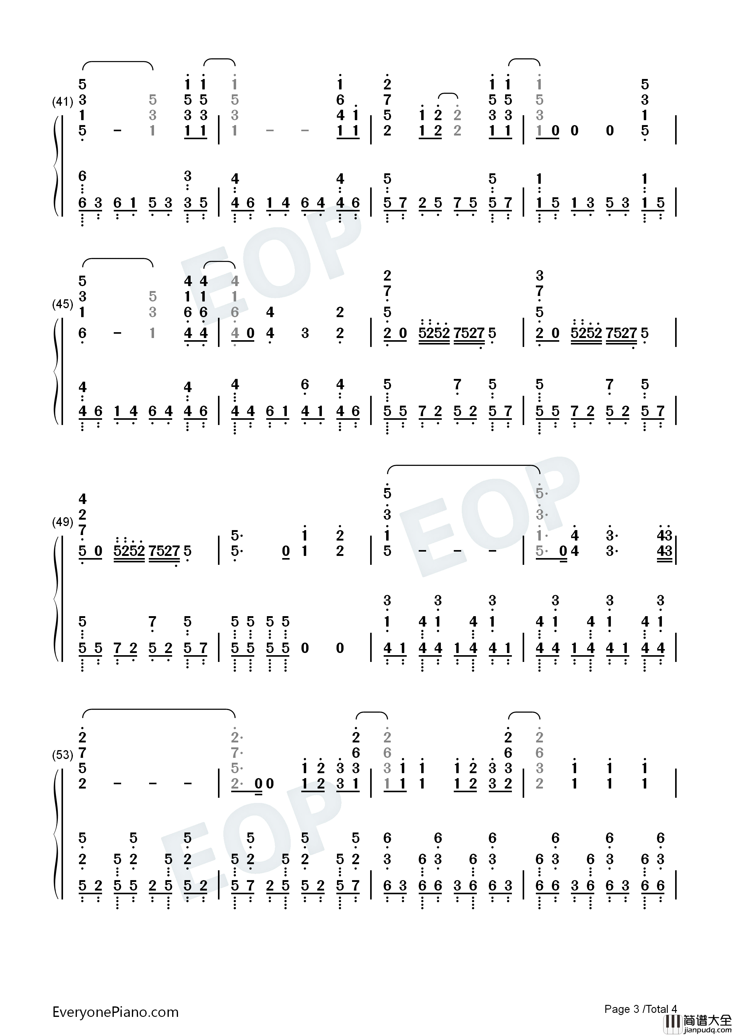 バケモノと呼ばれて钢琴简谱_藤川千爱演唱