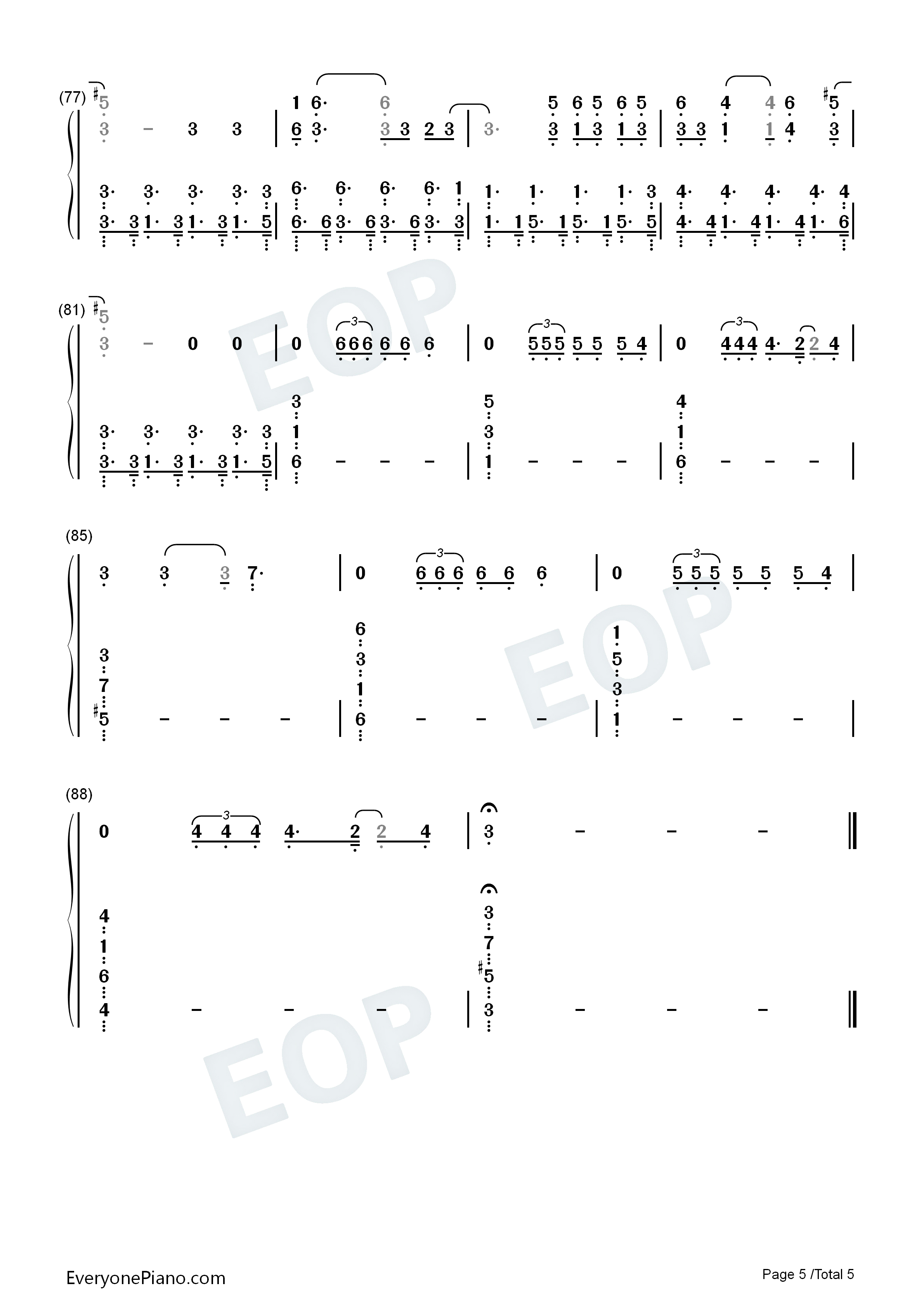 Oh_My_God钢琴简谱_(G)I_dle演唱