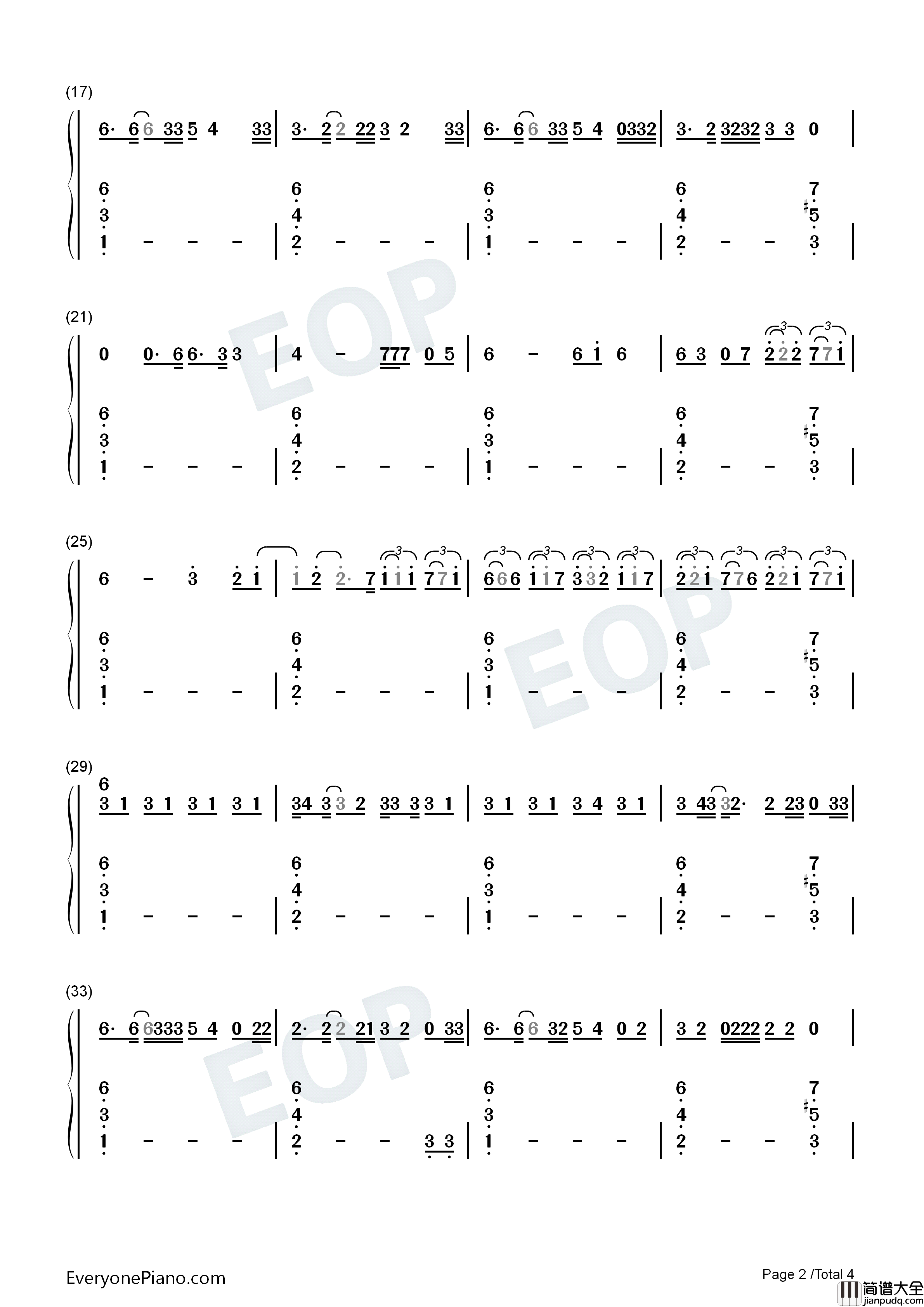 The_Bakery钢琴简谱_Melanie_Martinez演唱