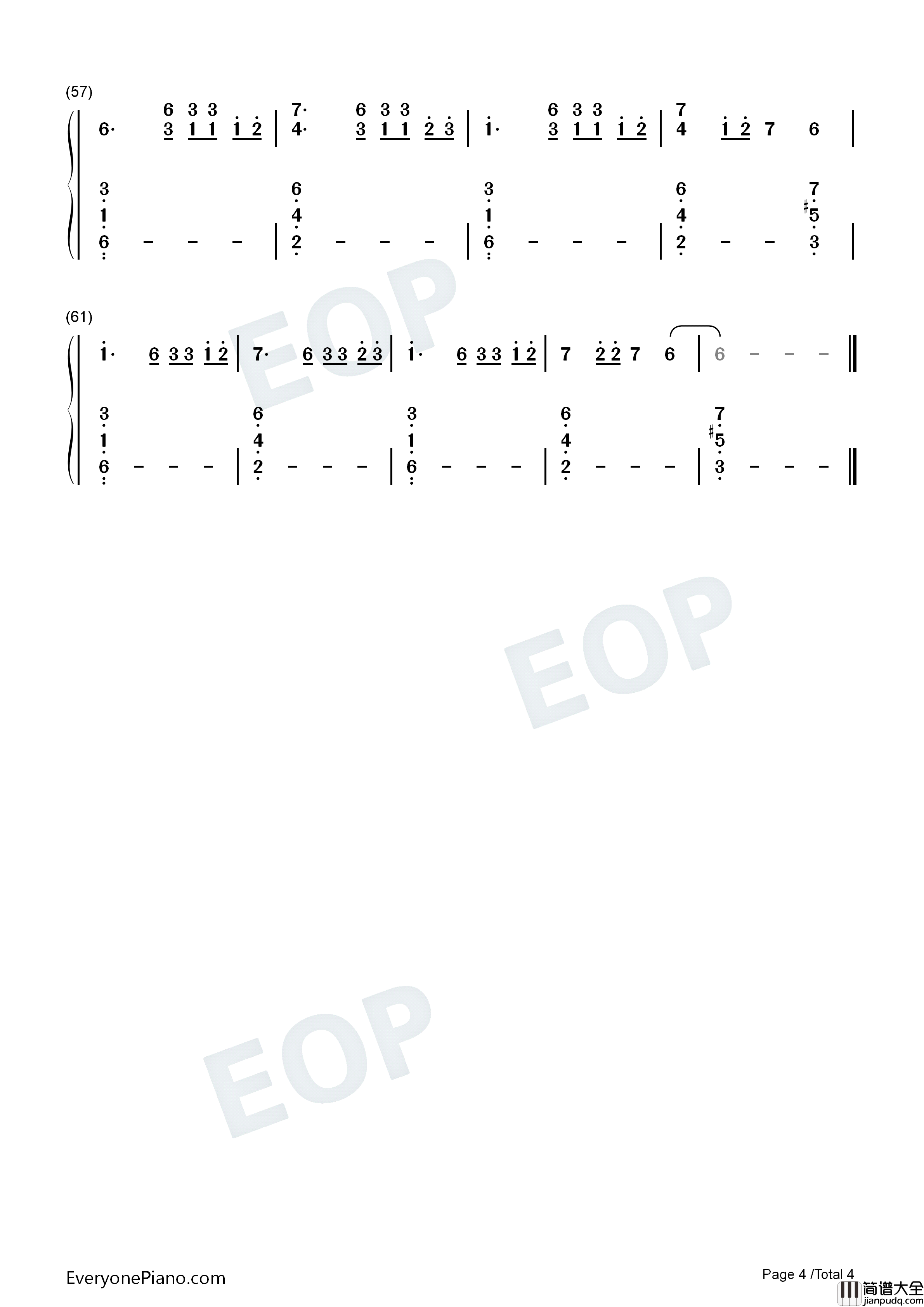 The_Bakery钢琴简谱_Melanie_Martinez演唱