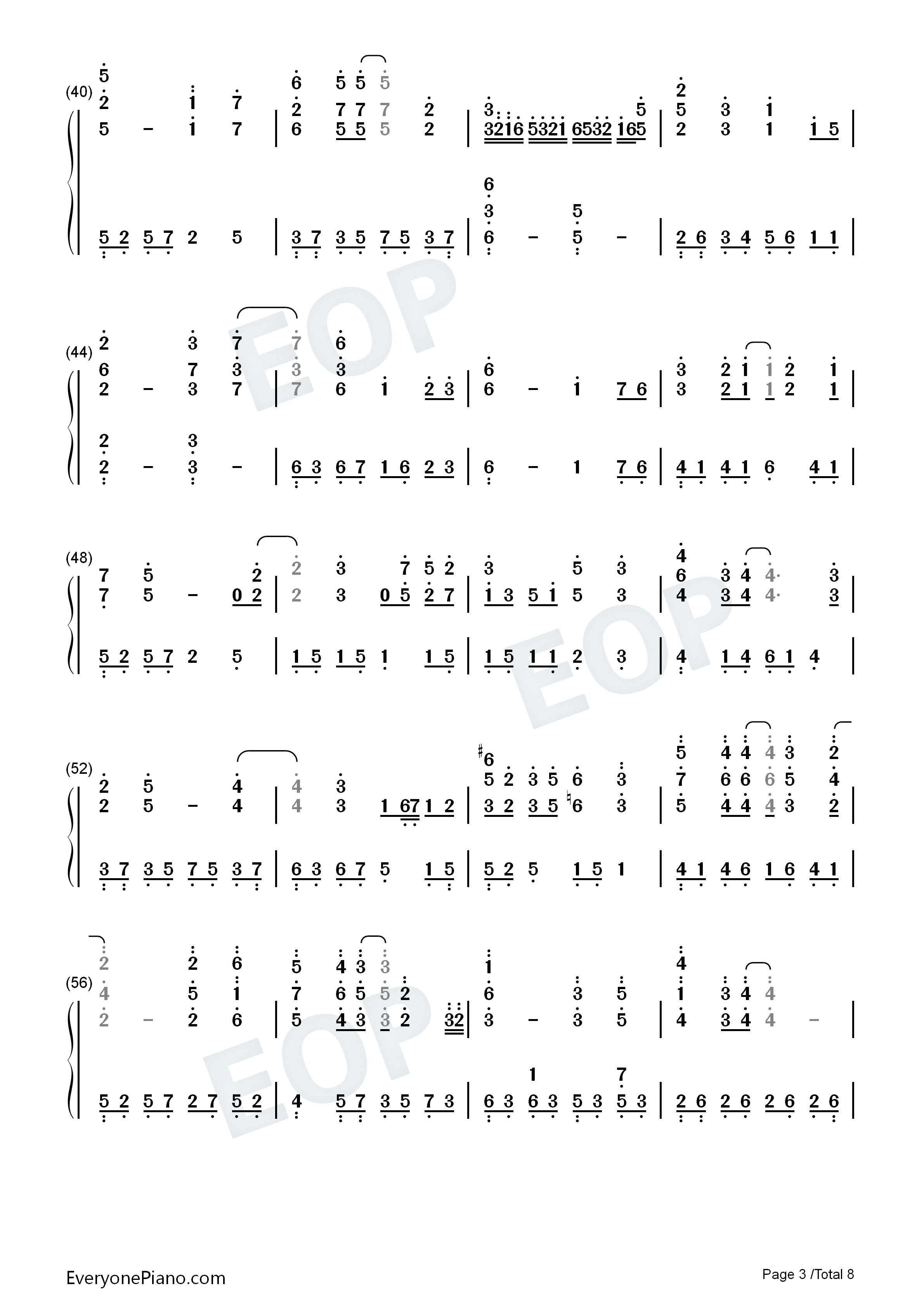 怜城辞钢琴简谱_鹿晗演唱