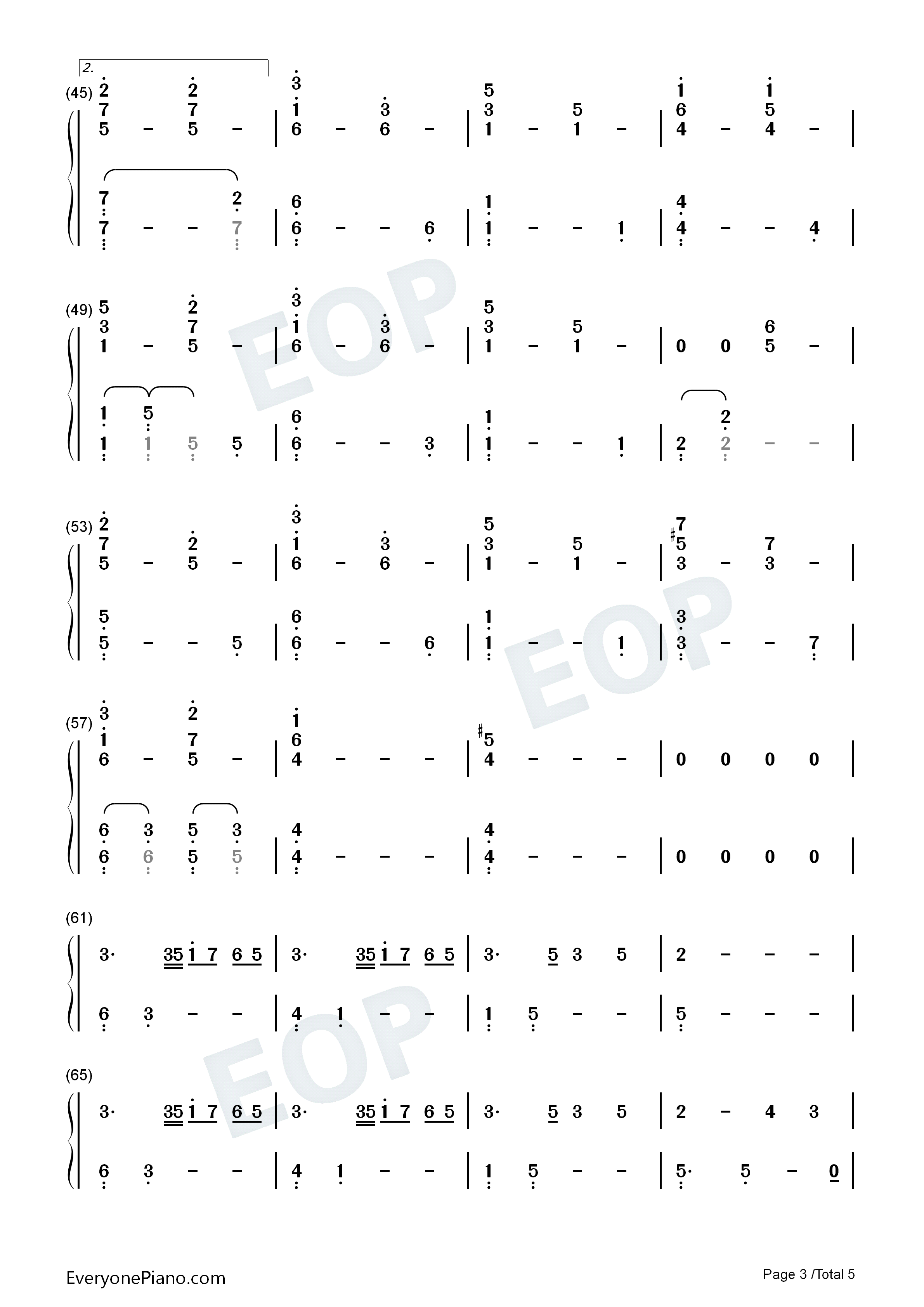 I_Will_Follow_You_Into_the_Dark钢琴简谱_Yungblud_Halsey演唱