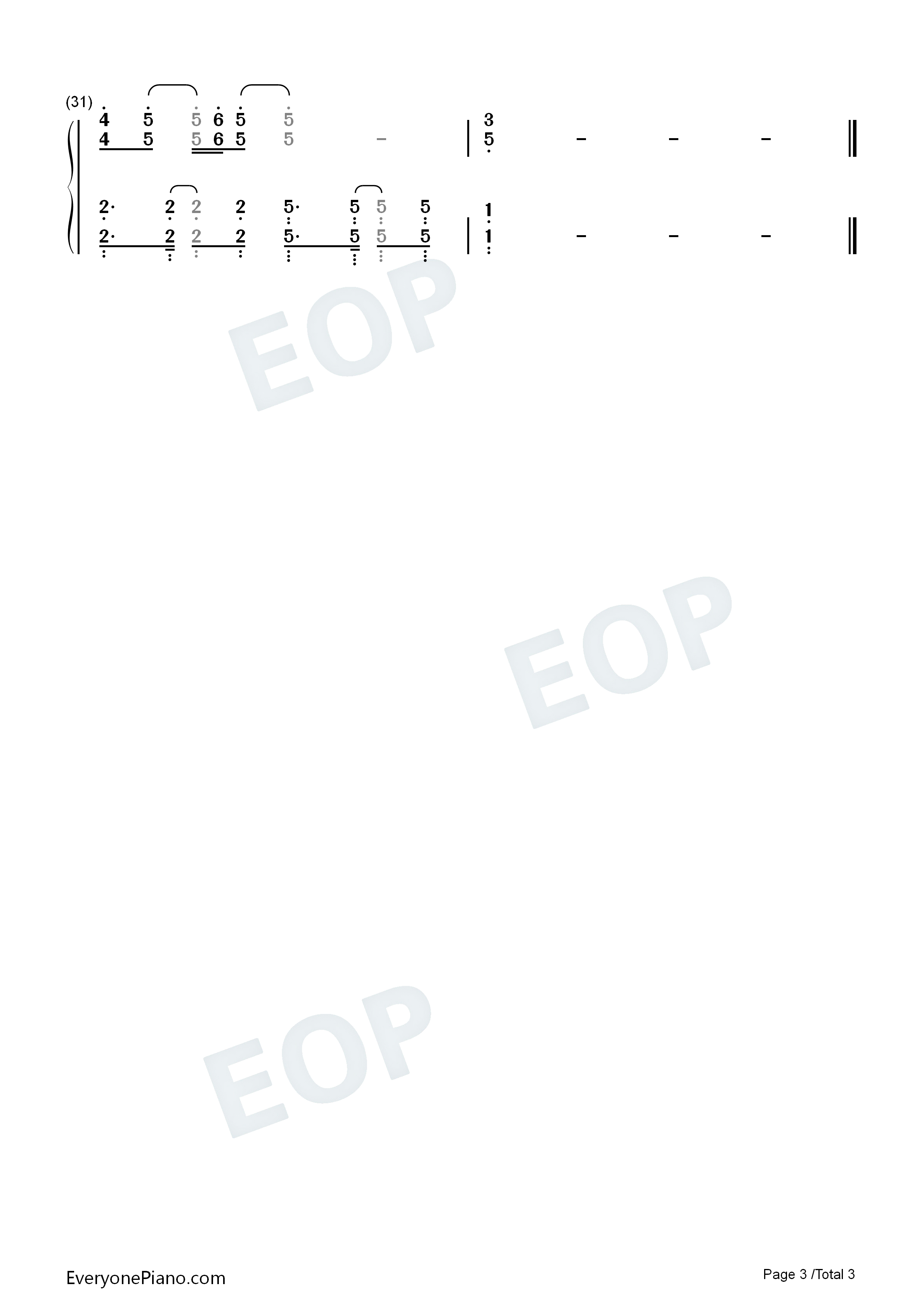 傲立云端钢琴简谱_高泰宇_敖子逸_刘润南演唱