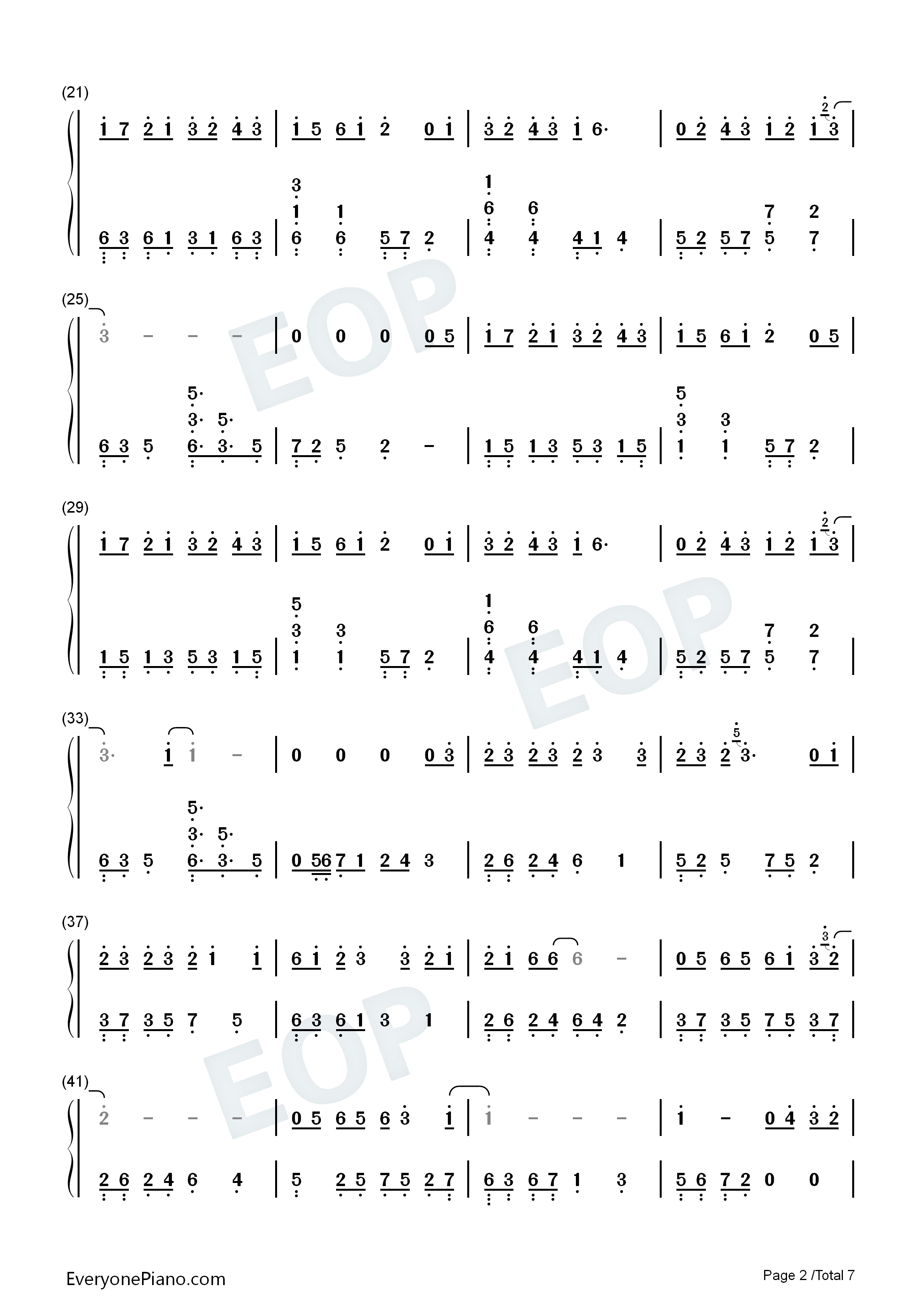 重启钢琴简谱_张韶涵演唱