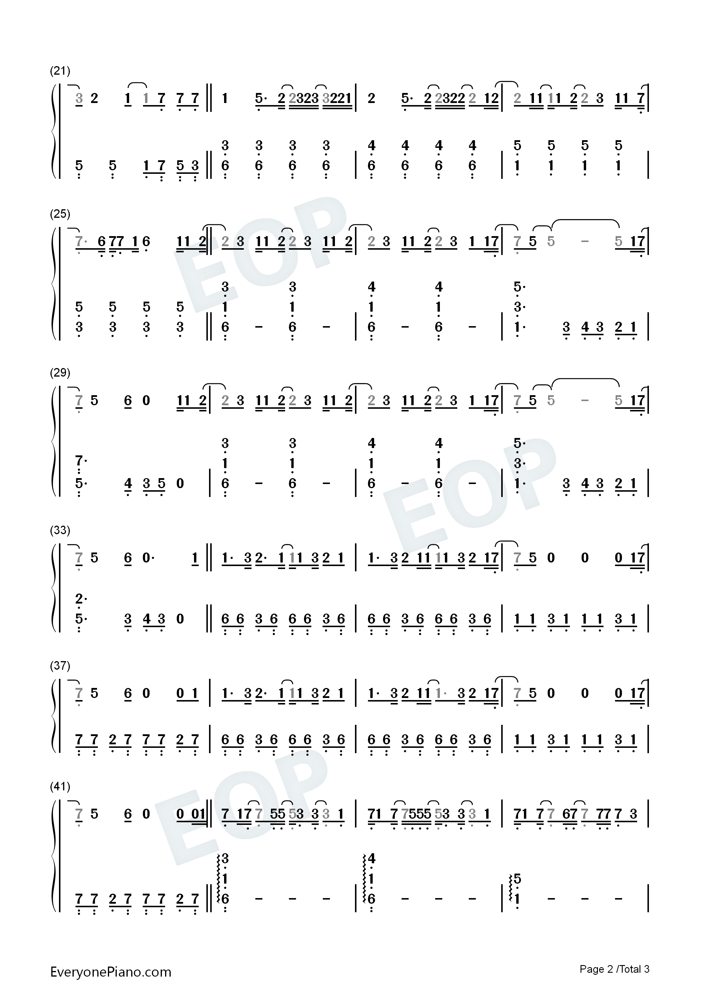 Without_You钢琴简谱_The_Kid_Laroi演唱