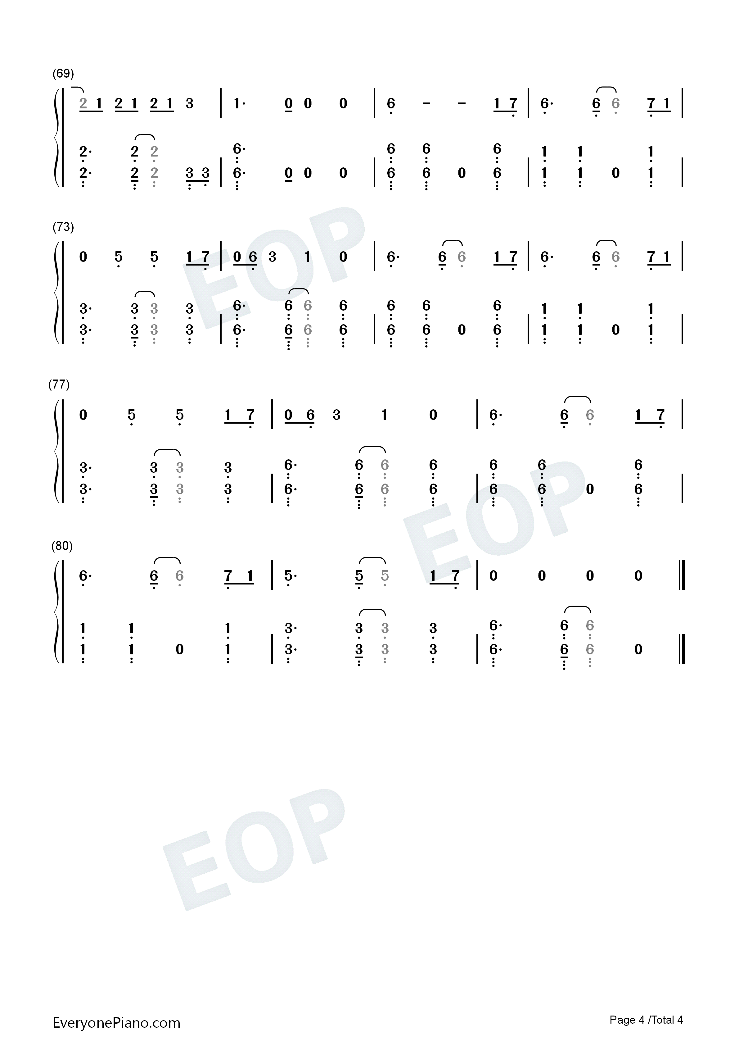B_Me钢琴简谱_Stray_Kids演唱