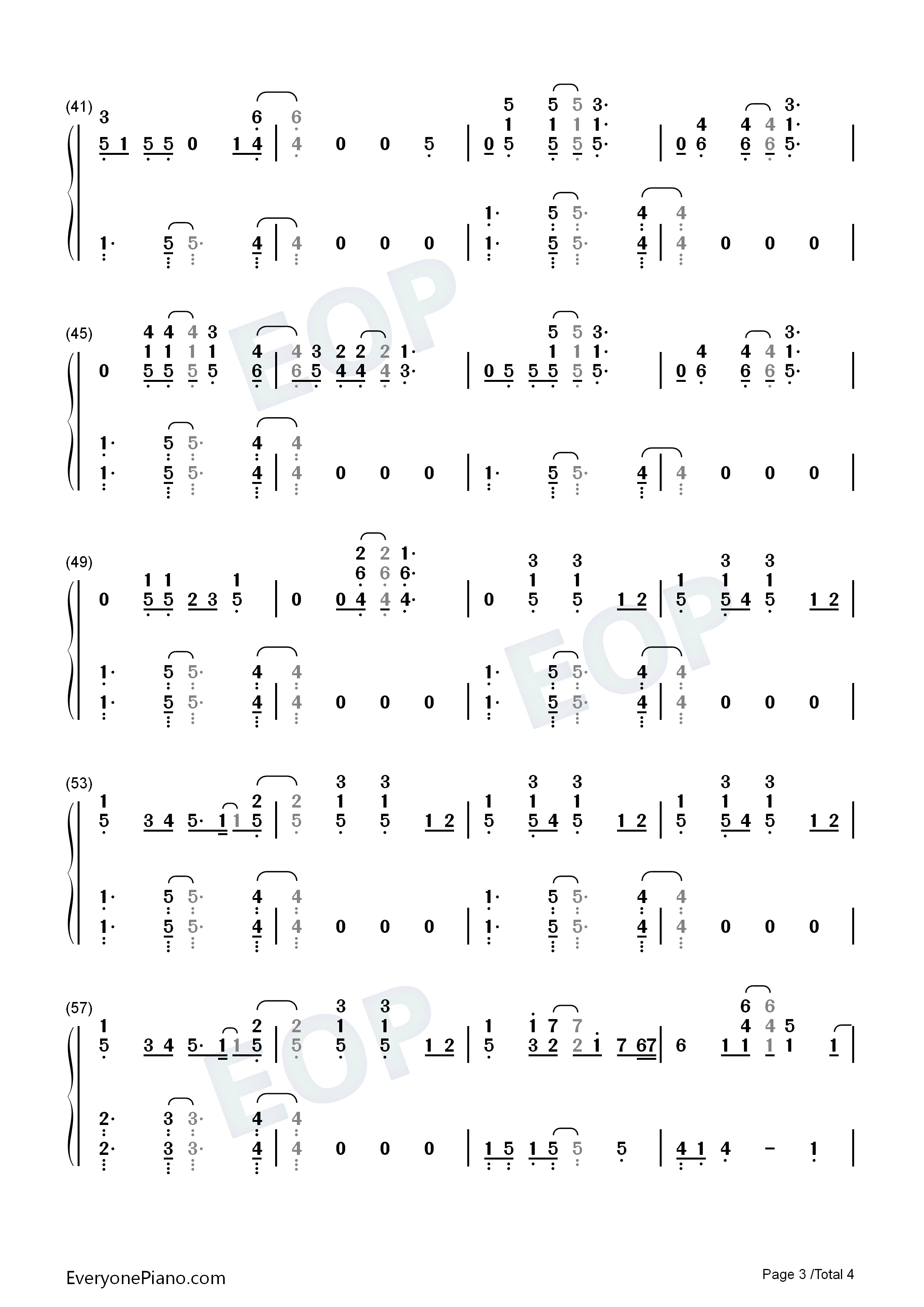 Tattoos_Together钢琴简谱_Lauv演唱