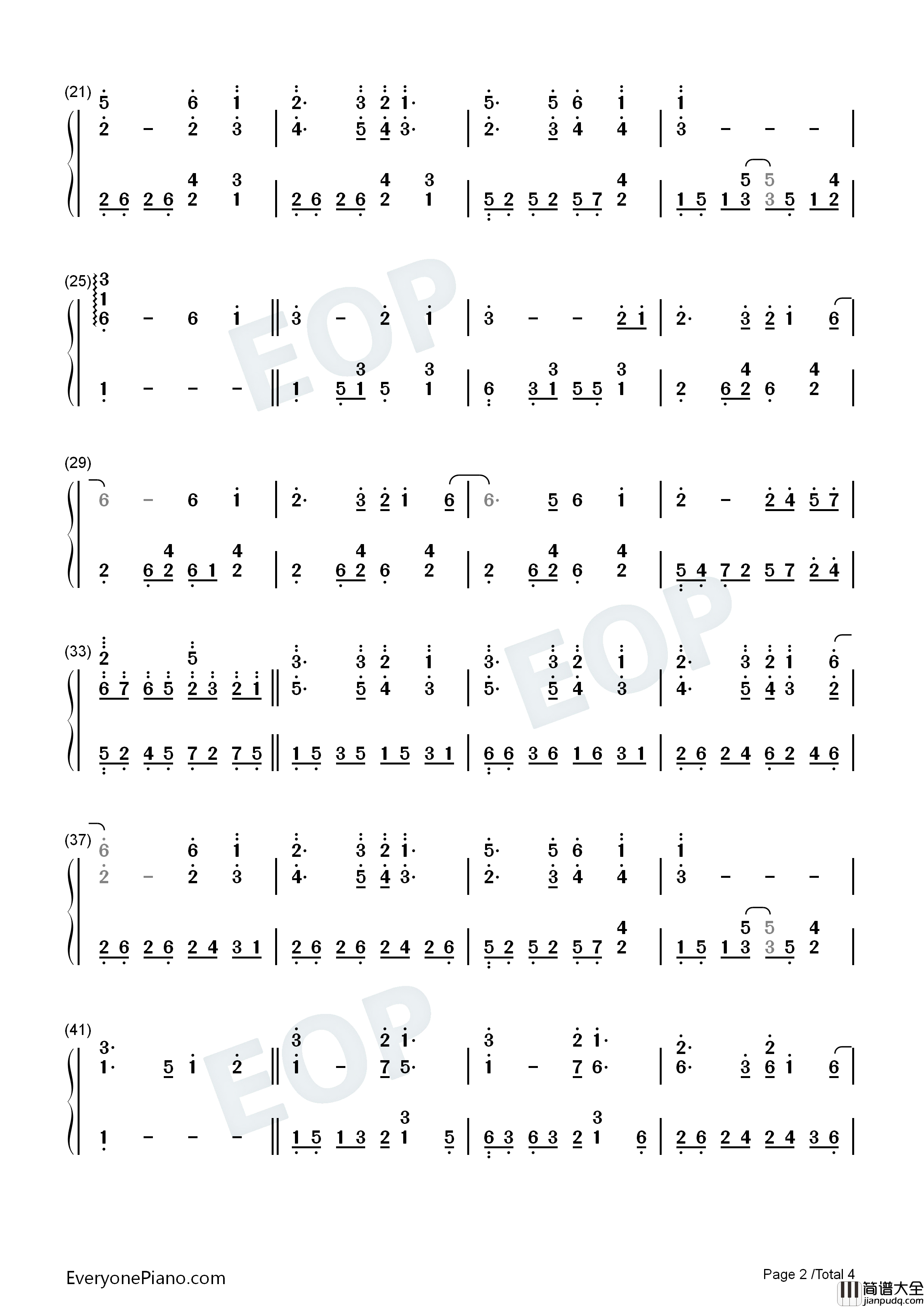 Five_Hundred_Miles钢琴简谱_Justin_Timberlake_Carey_Mulligan_Stark_Sands演唱