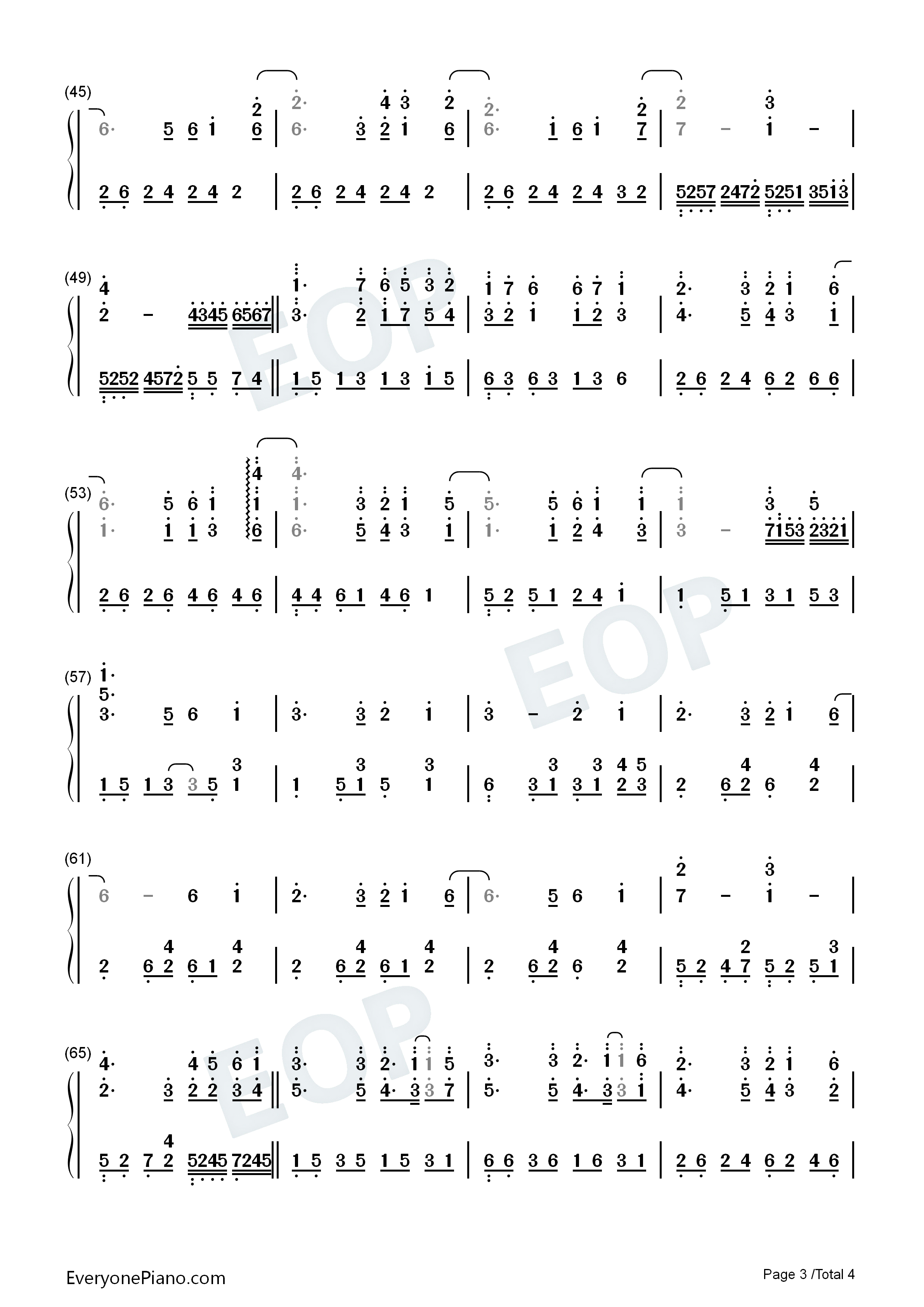 Five_Hundred_Miles钢琴简谱_Justin_Timberlake_Carey_Mulligan_Stark_Sands演唱