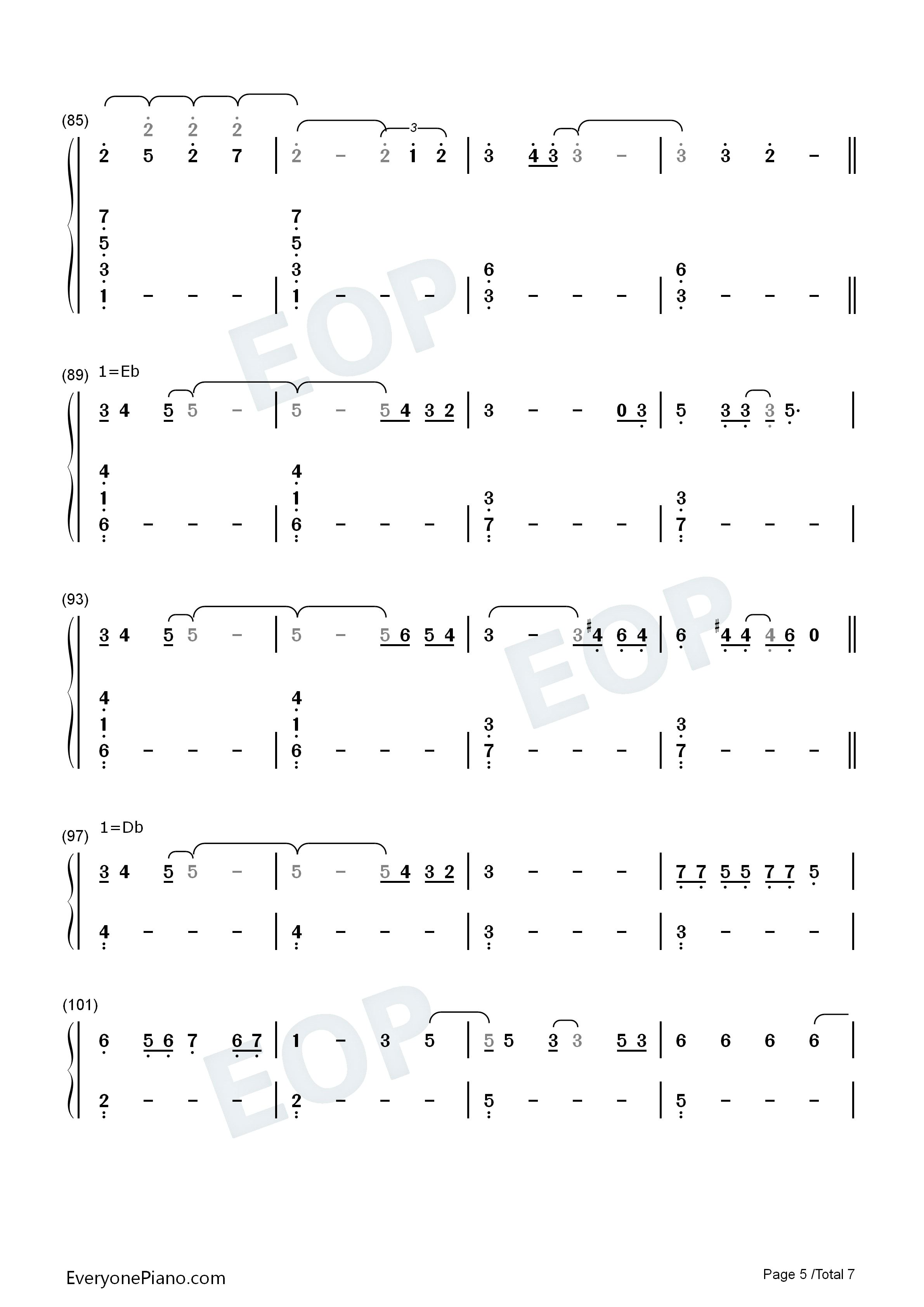 Leave_the_Door_Open钢琴简谱_Silk_Sonic_Bruno_Mars_Anderson_Paak演唱