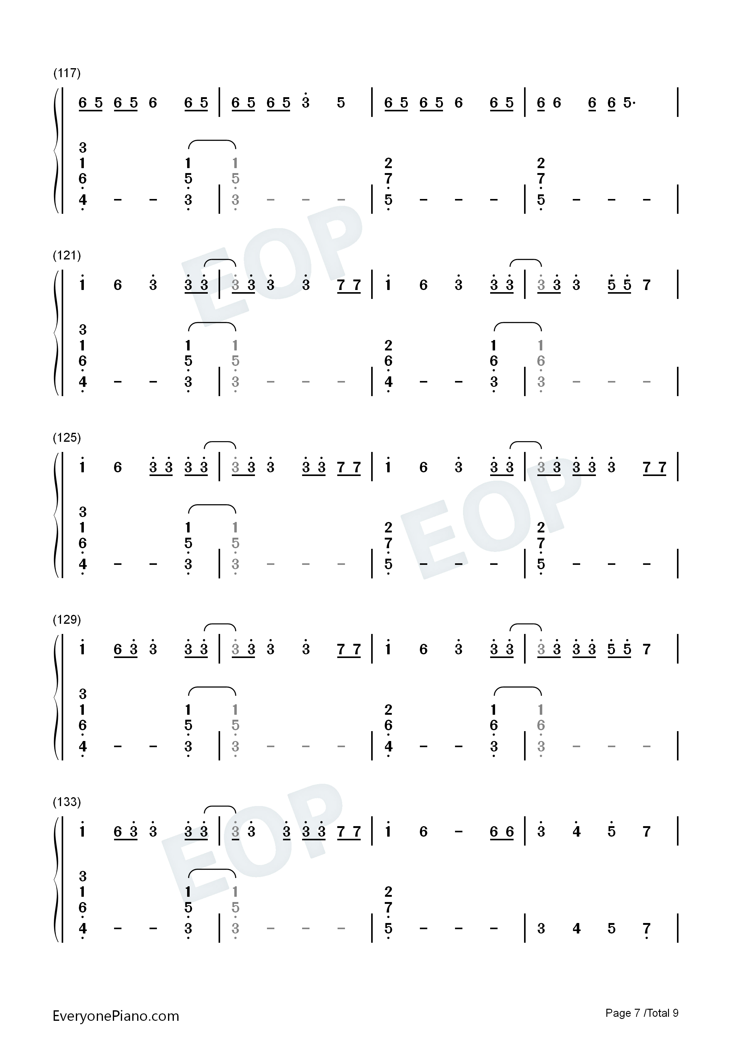 Beautiful_Mistakes钢琴简谱_Maroon_5_Megan_Thee_Stallion演唱