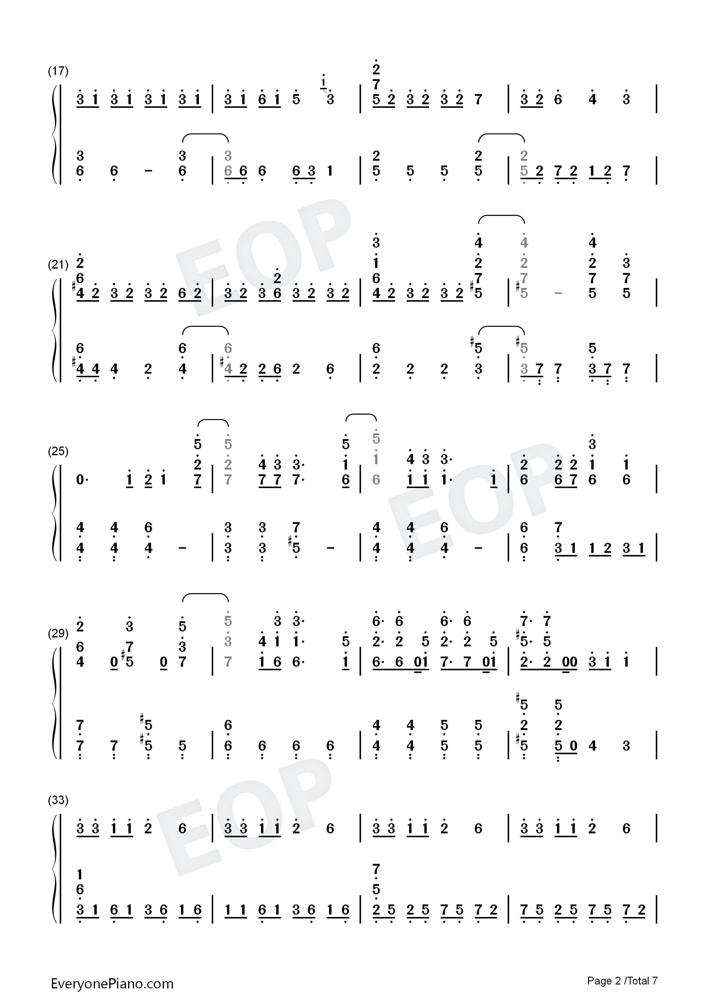 Faded_In_My_Last_Song钢琴简谱_NCT_U演唱