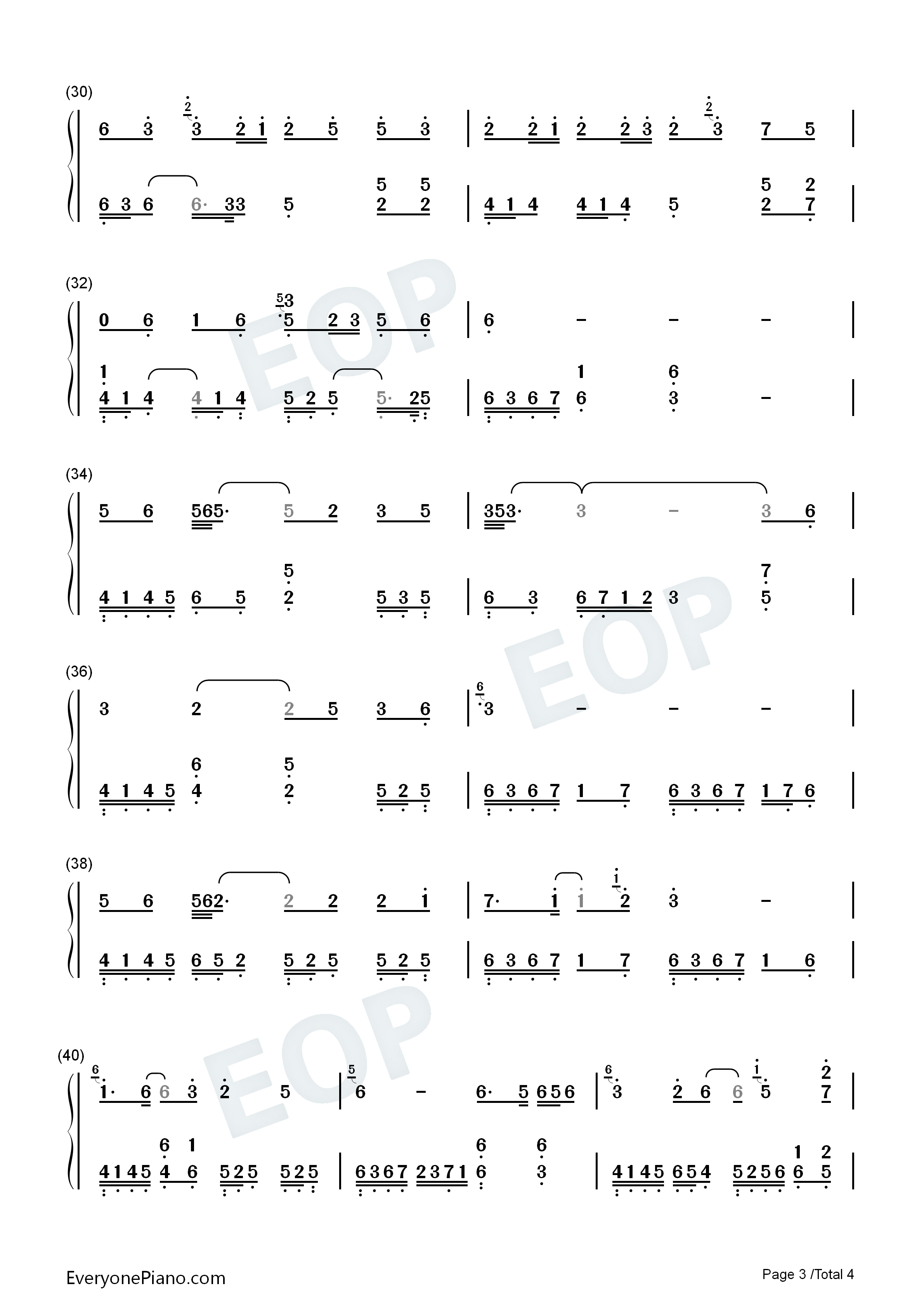 孽海记钢琴简谱_黄诗扶演唱