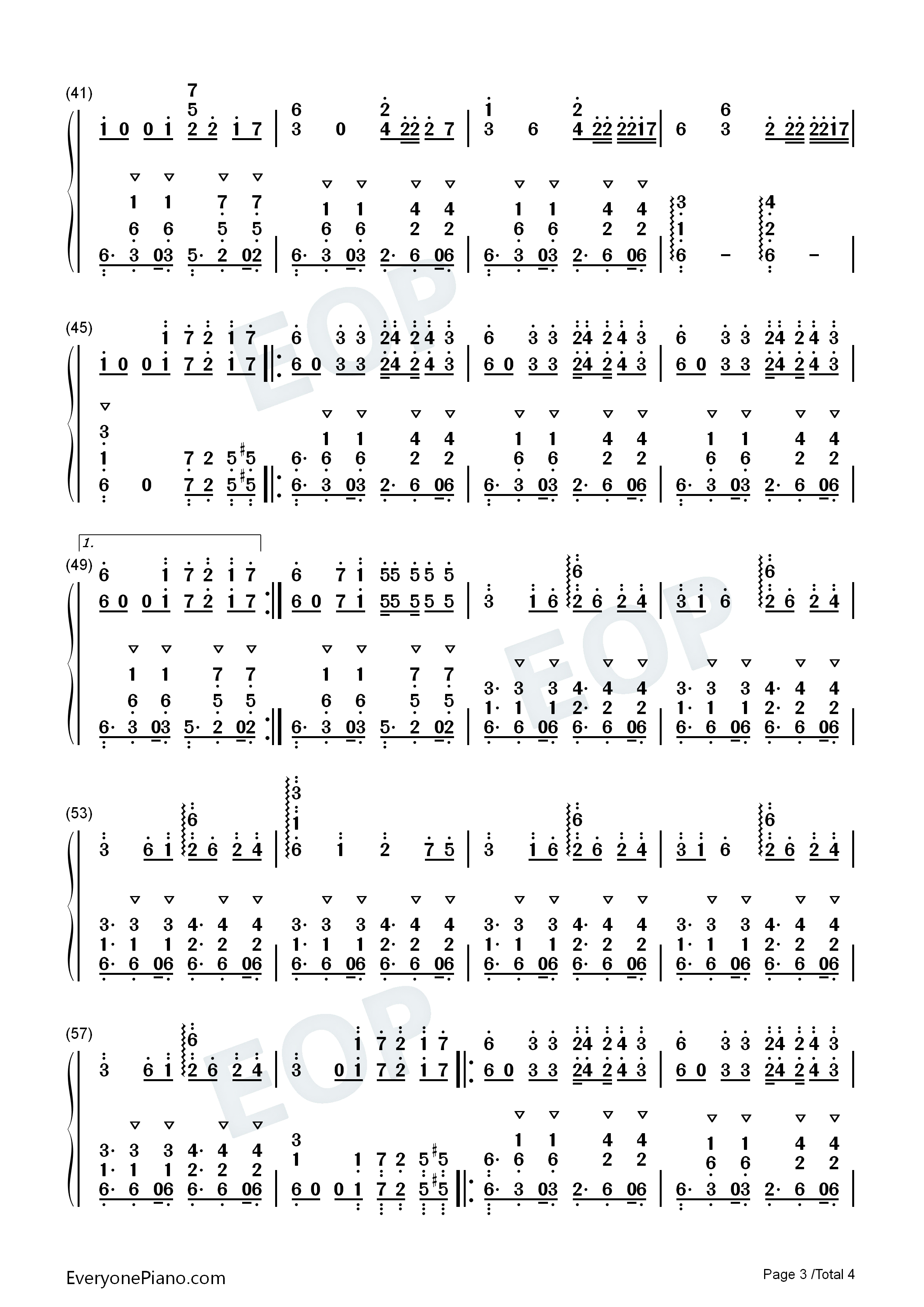 Ego钢琴简谱_Willy_William演唱